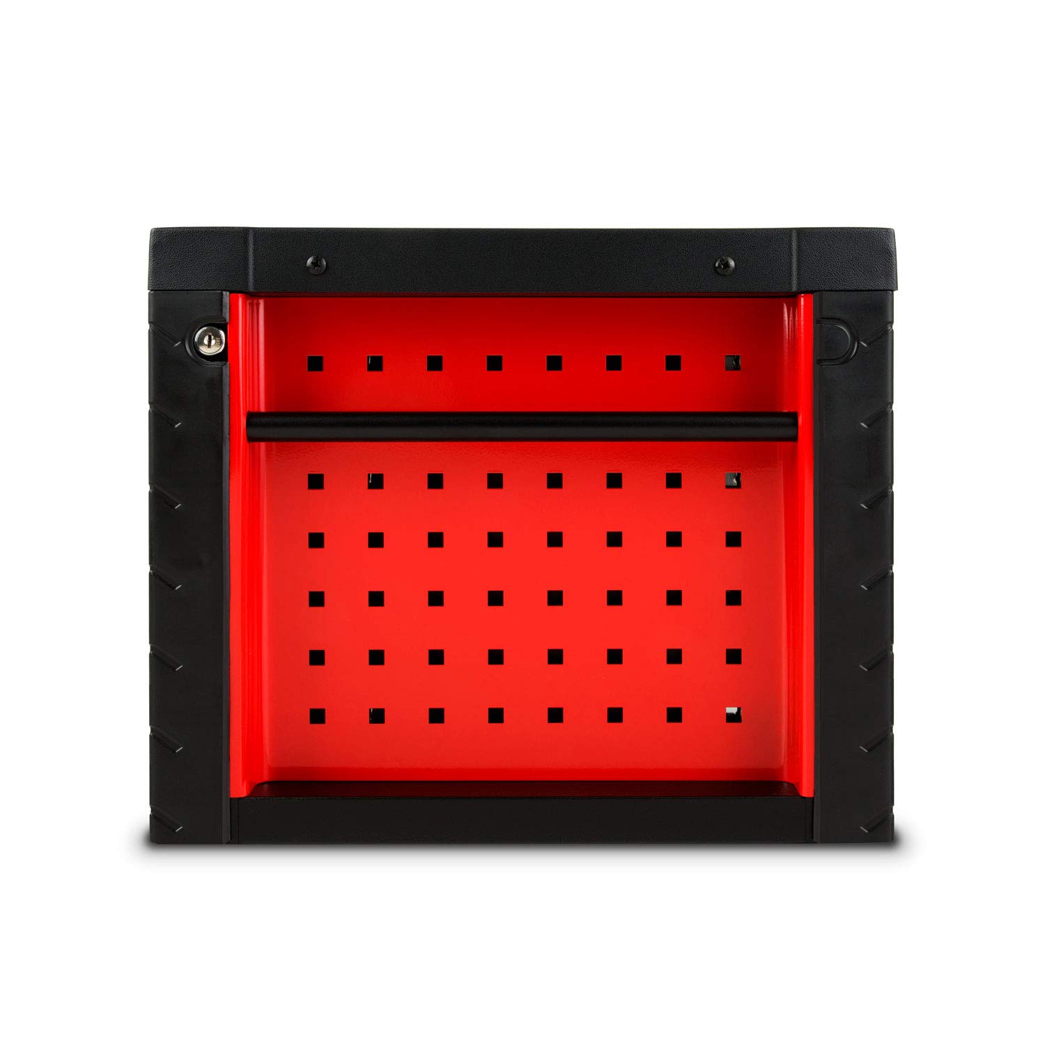 EBERTH - Caja de herramientas sin herramientas (3 cajones sobre rodamiento de bolas, 2 prácticas asas de almacenamiento, gran superficie de almacenamiento, bloqueable, metal pintado en polvo