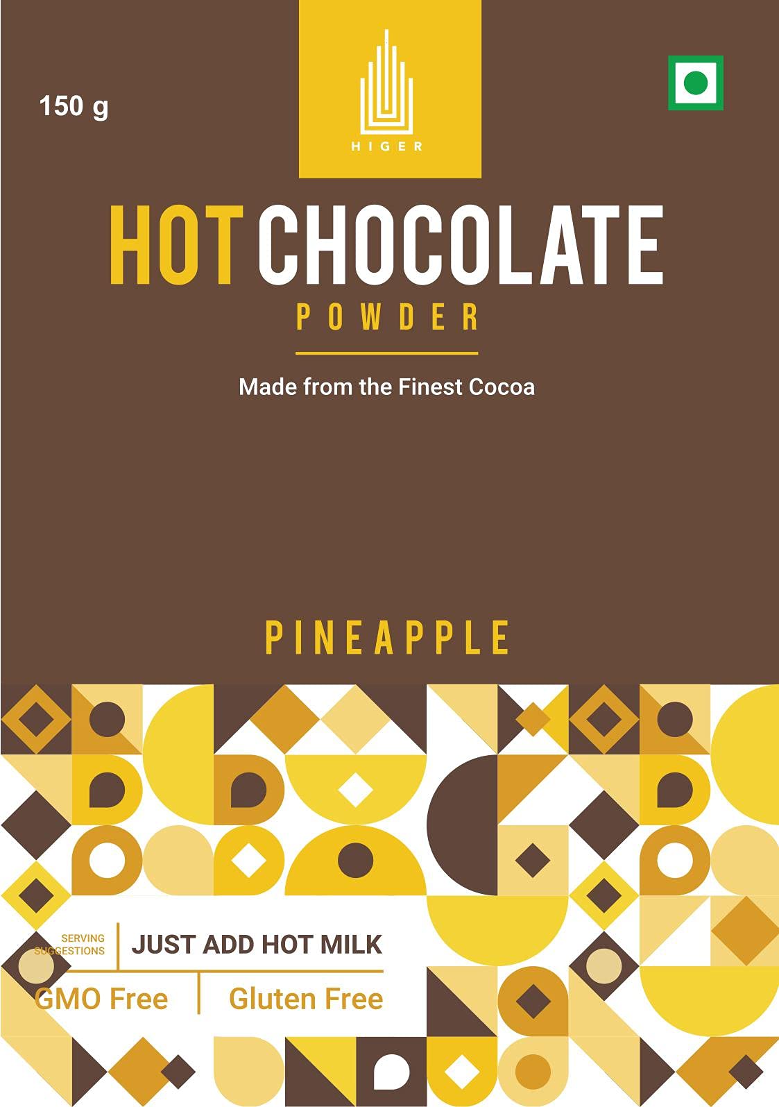 HIGER HOT CHOCOLATE PINEAPPLE 150g POWDER-image-28