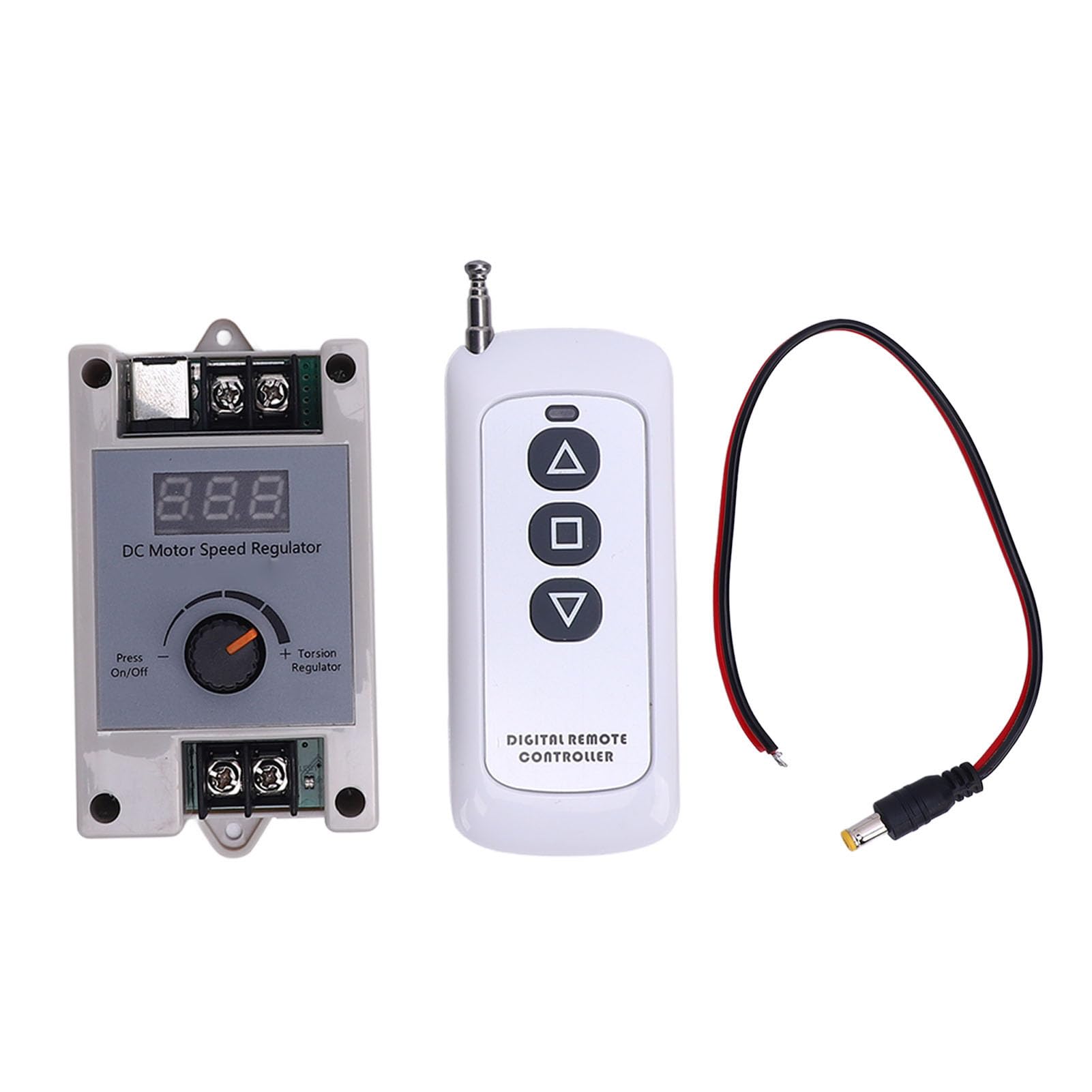 Marhynchus DC Motor Speed Regulator, Wireless Remote Control 6V-28V PWM Stepless Regulation Switch 5A Controller for Reciprocating Linear Actuator