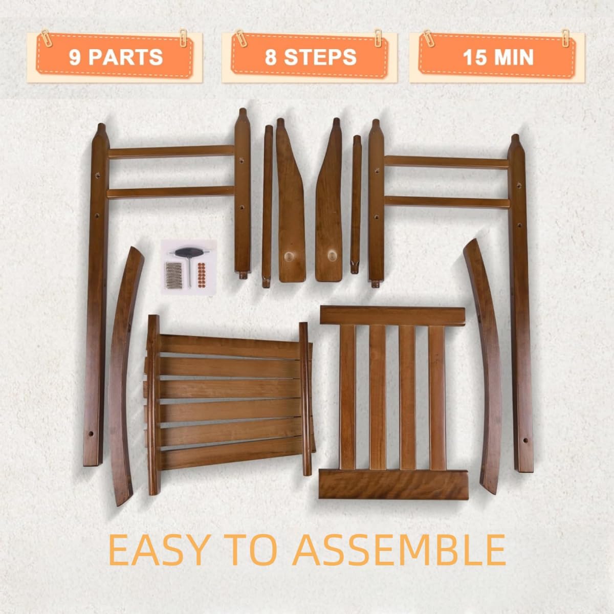 Snapklik.com : BplusZ Kids Rocking Chairs Child Toddler Small Baby ...