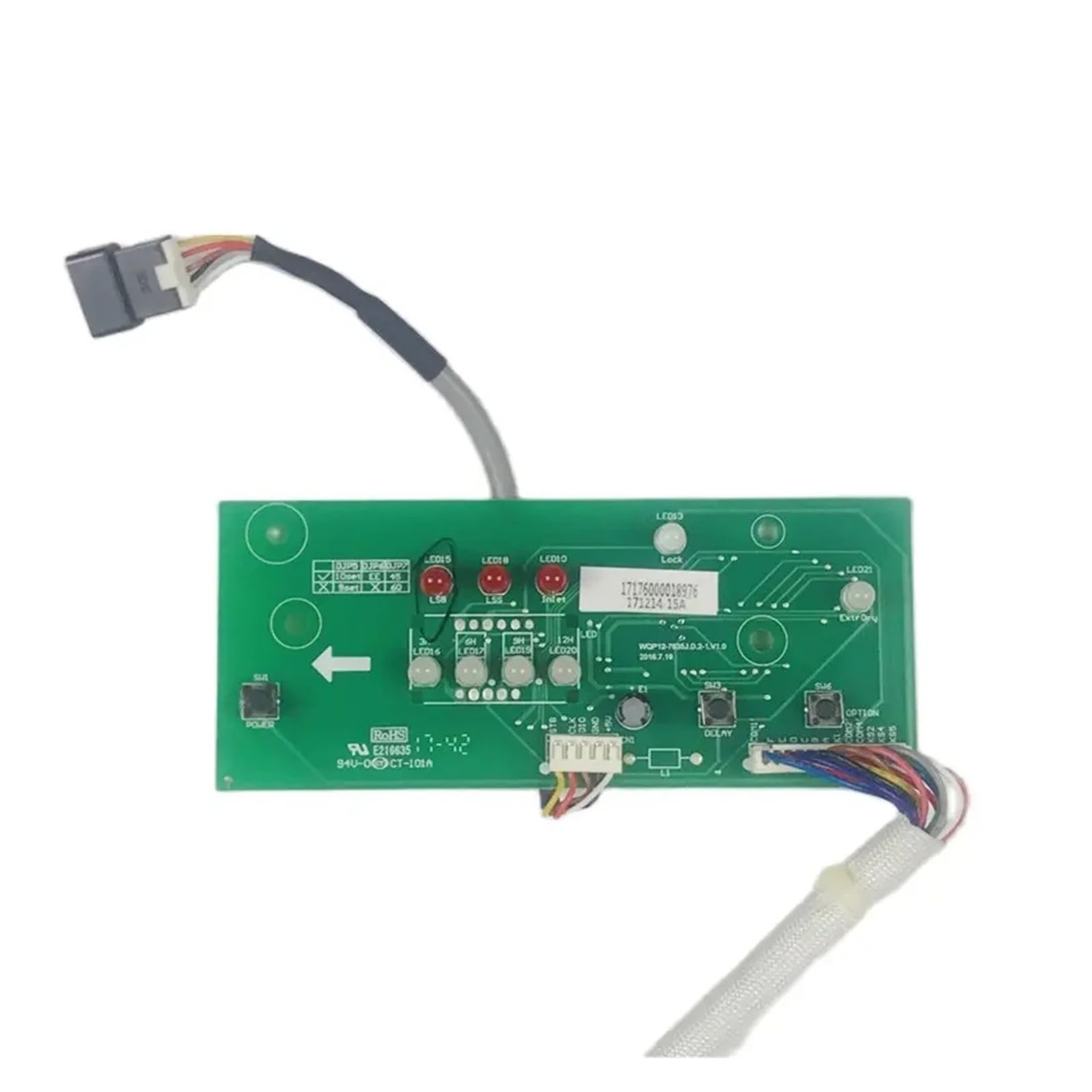 Placa base para lavavajillas para WQP12-7635J.D.3-1 WQP12-7635J.D.2-1