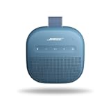 New SoundLink Micro Portable Bluetooth Speaker (2nd Gen), Wireless Outdoor Speaker, Up to 12 Hours Battery Life, Waterproof and Dustproof, Blue Dusk
