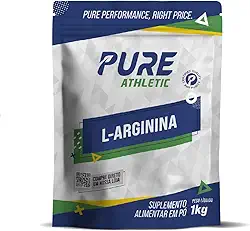 Arginina 1Kg Pura Vasodilatador Pure Athletic