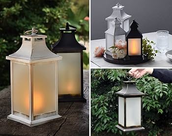 Amazon.co.jp: LEDランタン ファイヤーランタン Lサイズ 間接