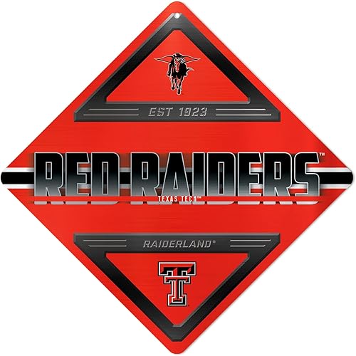 Miniatura 33 de Rico Industries NCAA - Letrero de metal estándar de 16.5 x 16.5 pulgadas, decoración del hogar, dormitorio, oficina, cueva de hombre