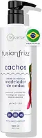 Creme para Pentear Cabelos Ondulados Fusionfrizz Brscience 500ml - Hidratação Profunda, Nutrição e Controle de Frizz para Cabelos Ondulados Curvas 2A, 2B e 2C