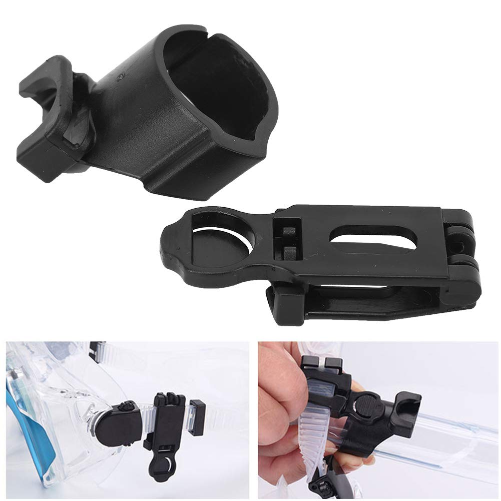 Snorkel Clip Keeper Sgancio rapido Snorkel Holder Snorkeling Universale Snorkeling Air Tube Keeper Mount Connettore Fibbia di Ricambio