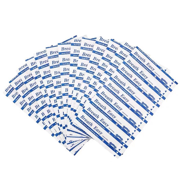 50 Pcs Tiras Nasales Antironquidos, Tiras Nasales Deportivas Confort, Mejora La Respiración Nocturna, Reduce Los Ronquidos Naturalmente