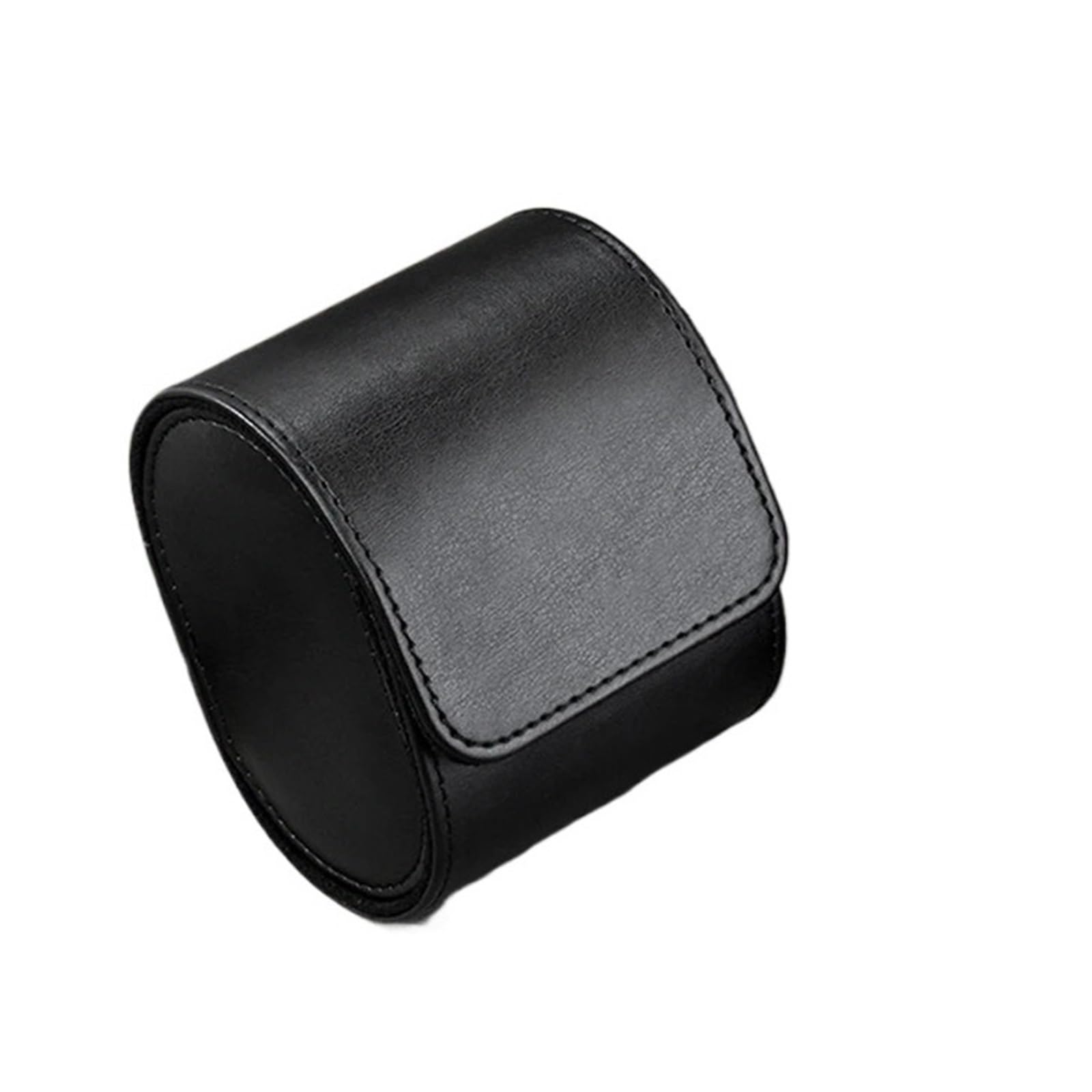 ZHSOAO 2pcs Retro Single Watch Bag Leather Box Portable Travel Case Gift Storage Organizer And Display for Men & Women