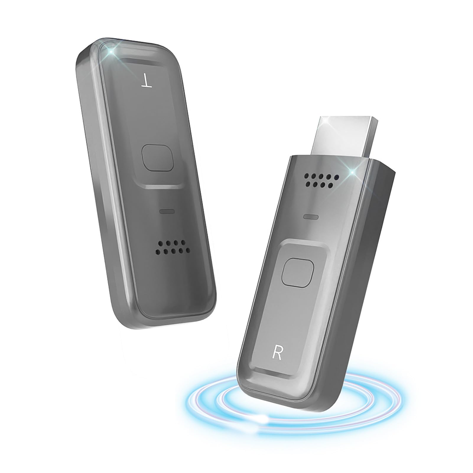 Bezprzewodowy Zestaw Nadajnika i Odbiornika HDMI, Przedłużacz HDMI 5 GHz, Zasięg 30 M, 1080 P Przy 60 Hz Funkcja Plug and Play Dublowanie Ekranu dla Laptopa PC do Projektora