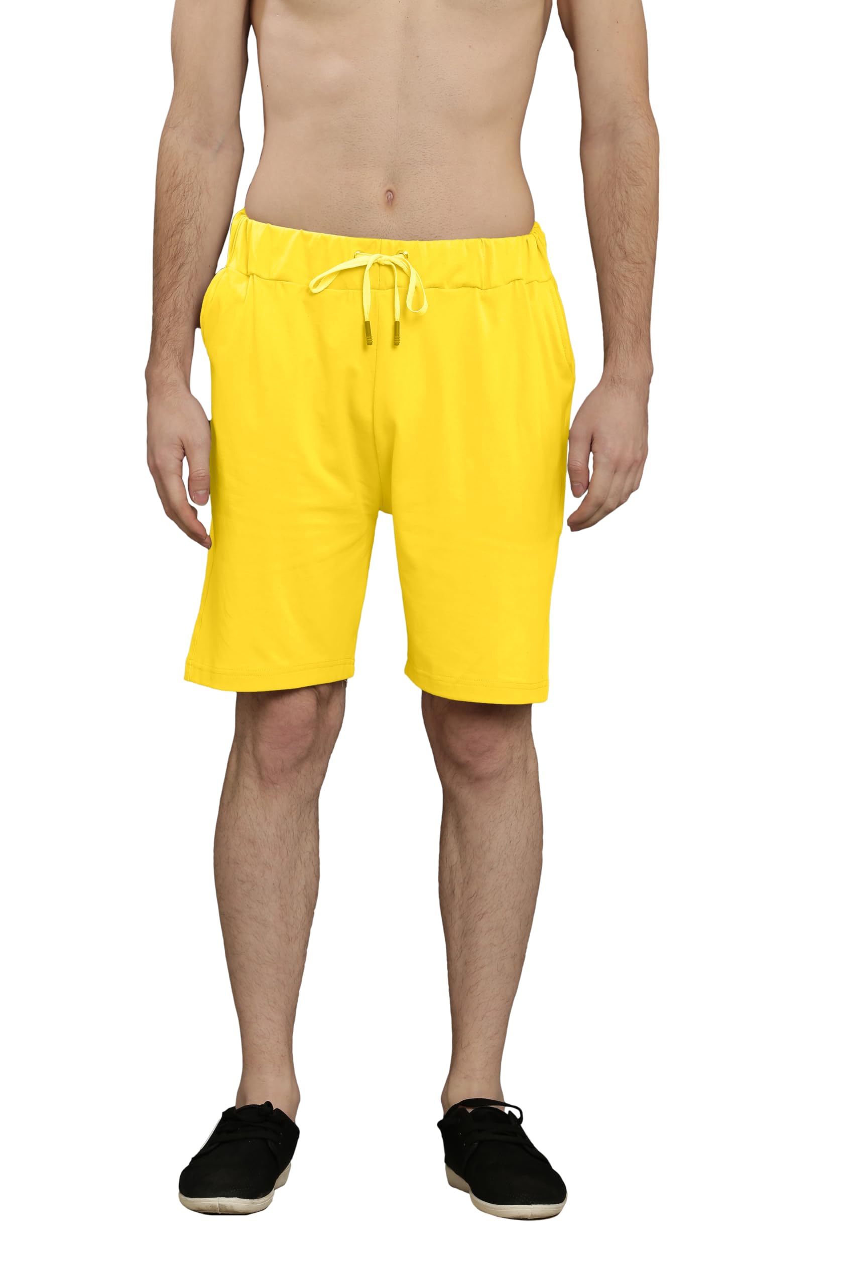 notwild Men’s Summer Regular Fit Cotton Blend Casual Lounge Shorts with Dual Pocket Sleep Shorts Men Lightweight Plain Plus Size up to 5XL Boxers-picture-15