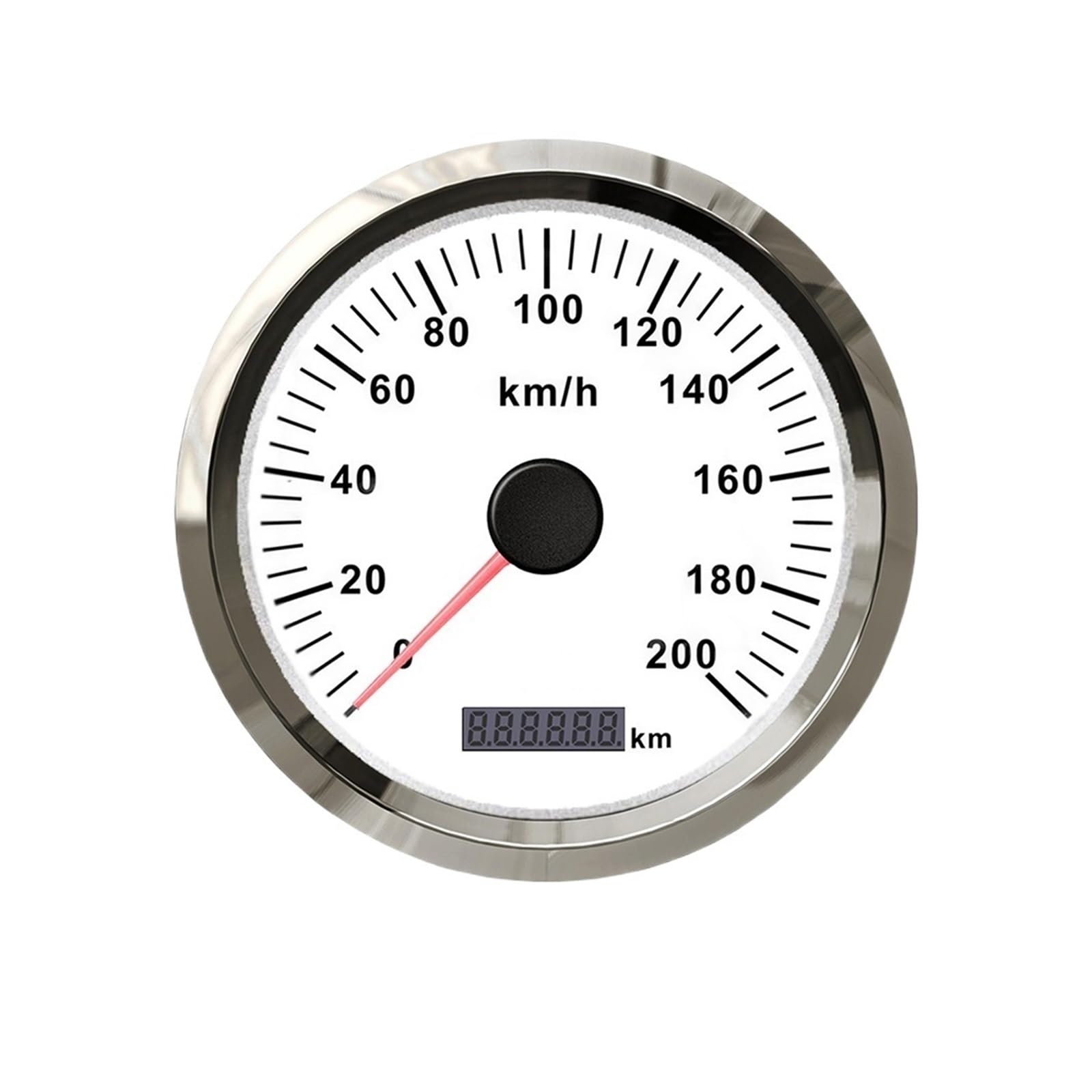 Tachimetro 110mm 4000 RPM Con Contatore Ore – Retroilluminazione 7 Colori, Per Auto E Barche