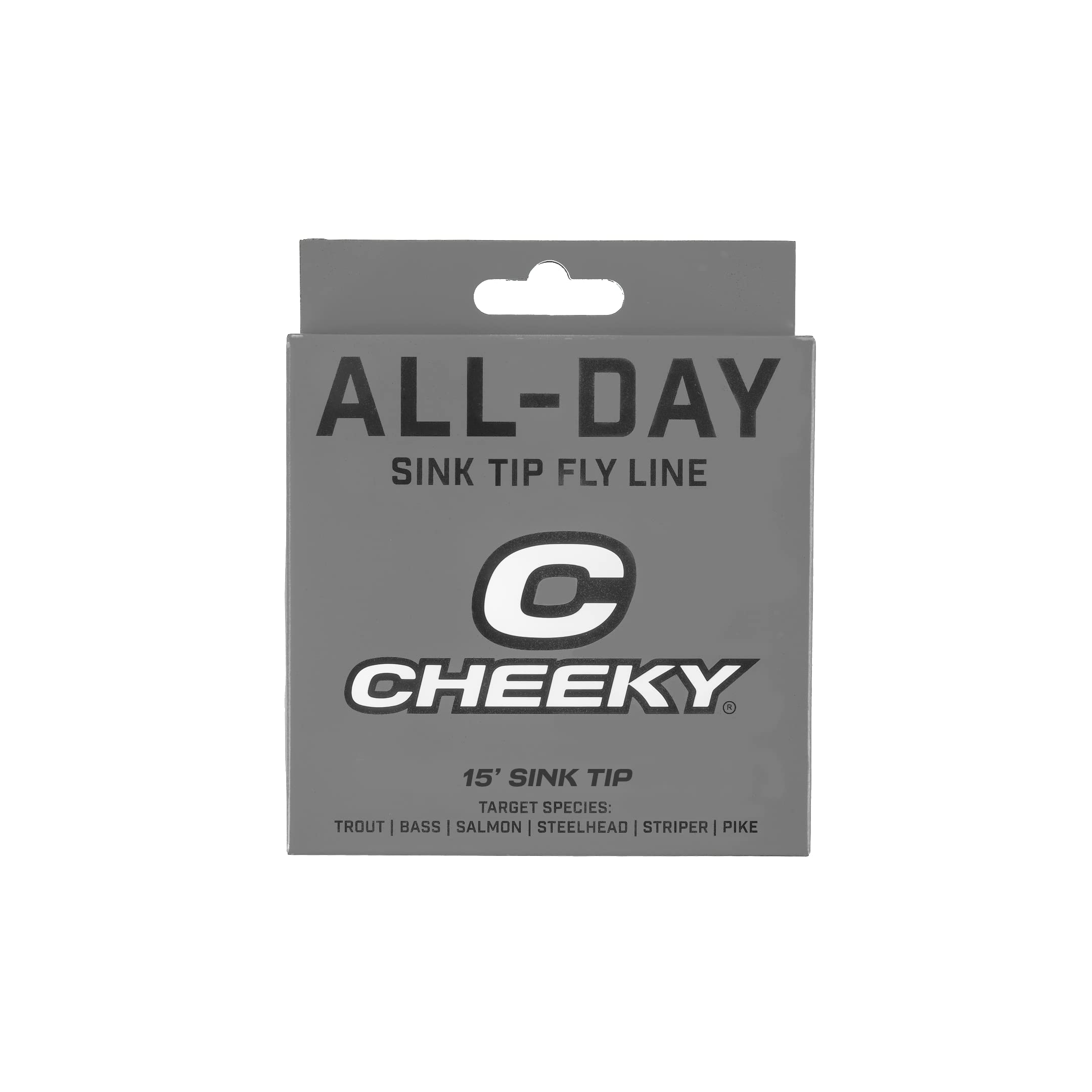 Cheeky Fishing All-Day Weight Forward Sink Tip Fly Line, Black/Mint, 5 WT