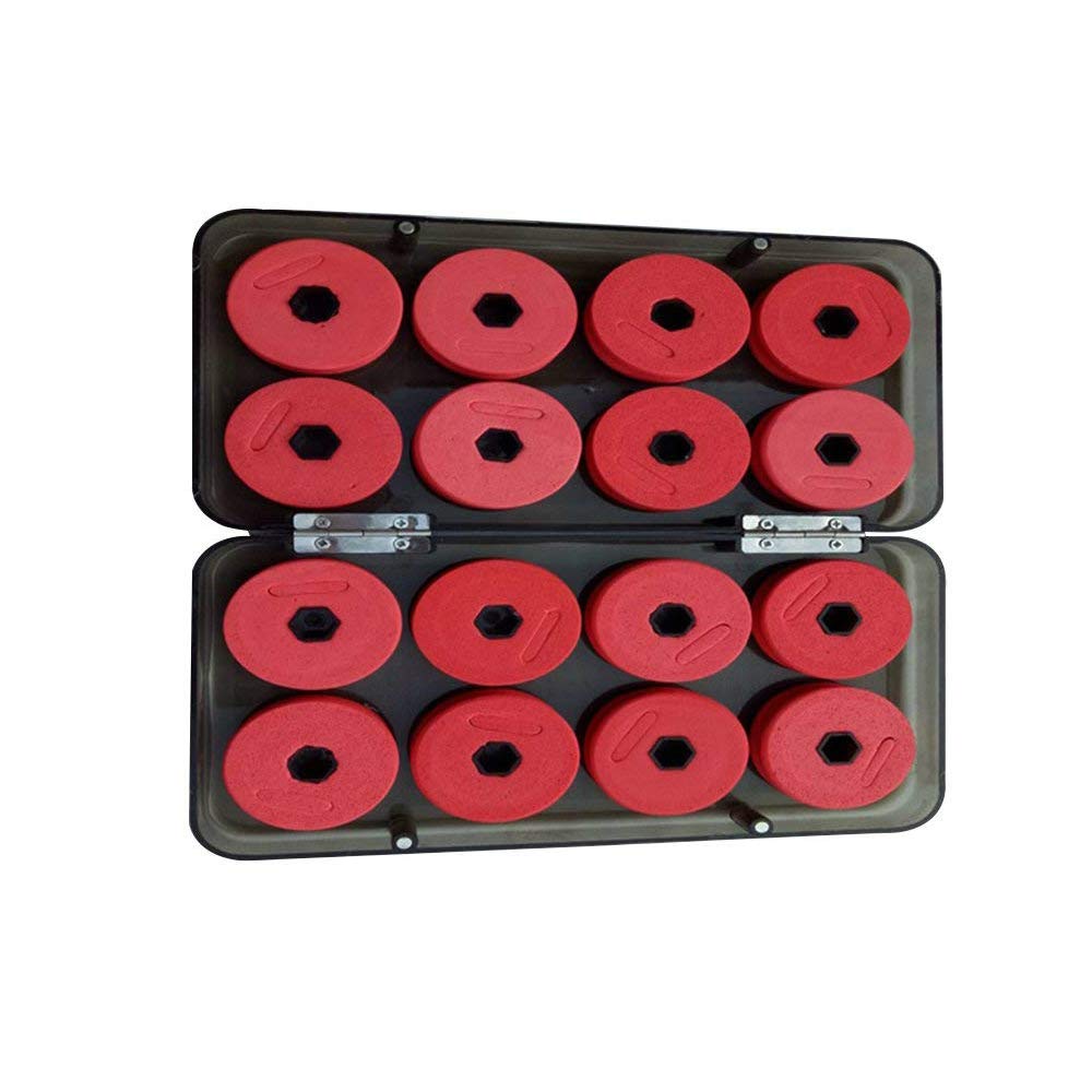 Bobines De Mousse Pour Ligne De Pêche – Avec Boîte Plastique, Rangement Propre, Léger, Pour Hameçons Et Montages !