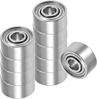 Kozelo 10pcs Deep Groove Ball Bearings - [1.5mm x 4mm x 2mm] Chrome Steel Balls for Motors Machine Tool Gearboxes Bearing Use | Double Shield