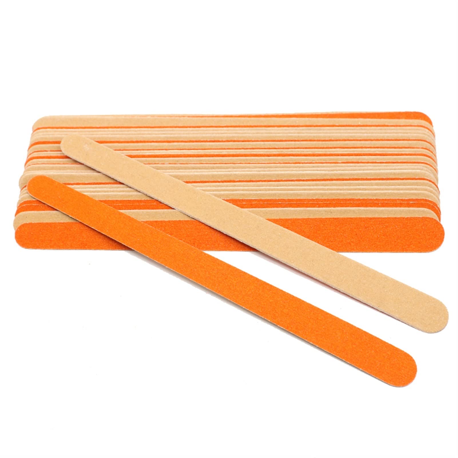 Emery Boards Nail Care Kit con Nail File Buffer, 503 unids/Lote limas de uñas de Madera, tampón de Madera desechable(Svart)