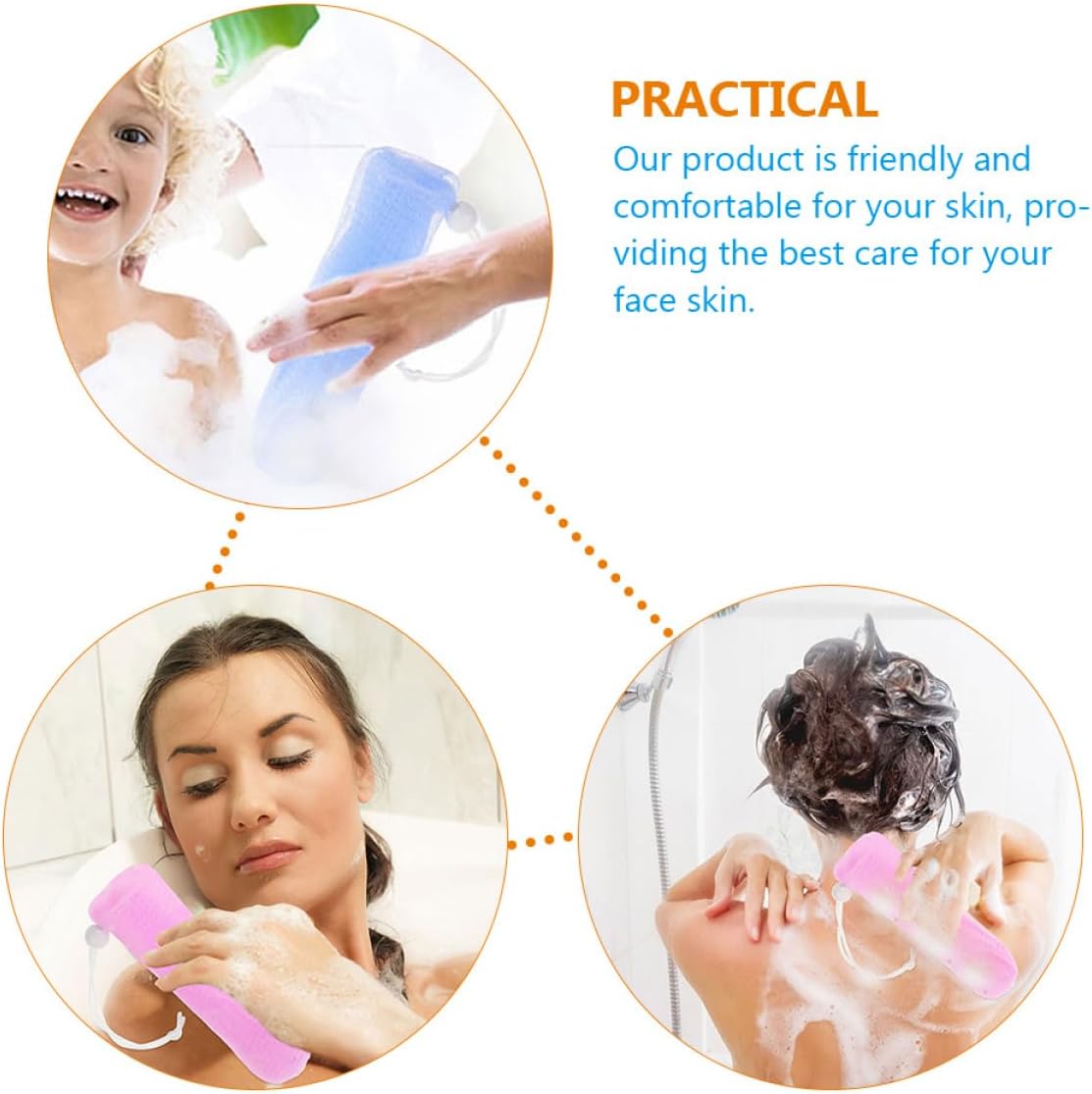 PartyKindom 20pcs Soap Foaming Nets Six Facial Cleansing Pouches for Handmade Cosmetic and Exfoliating Soap Quick Drying Easy to Gentle Skin Care