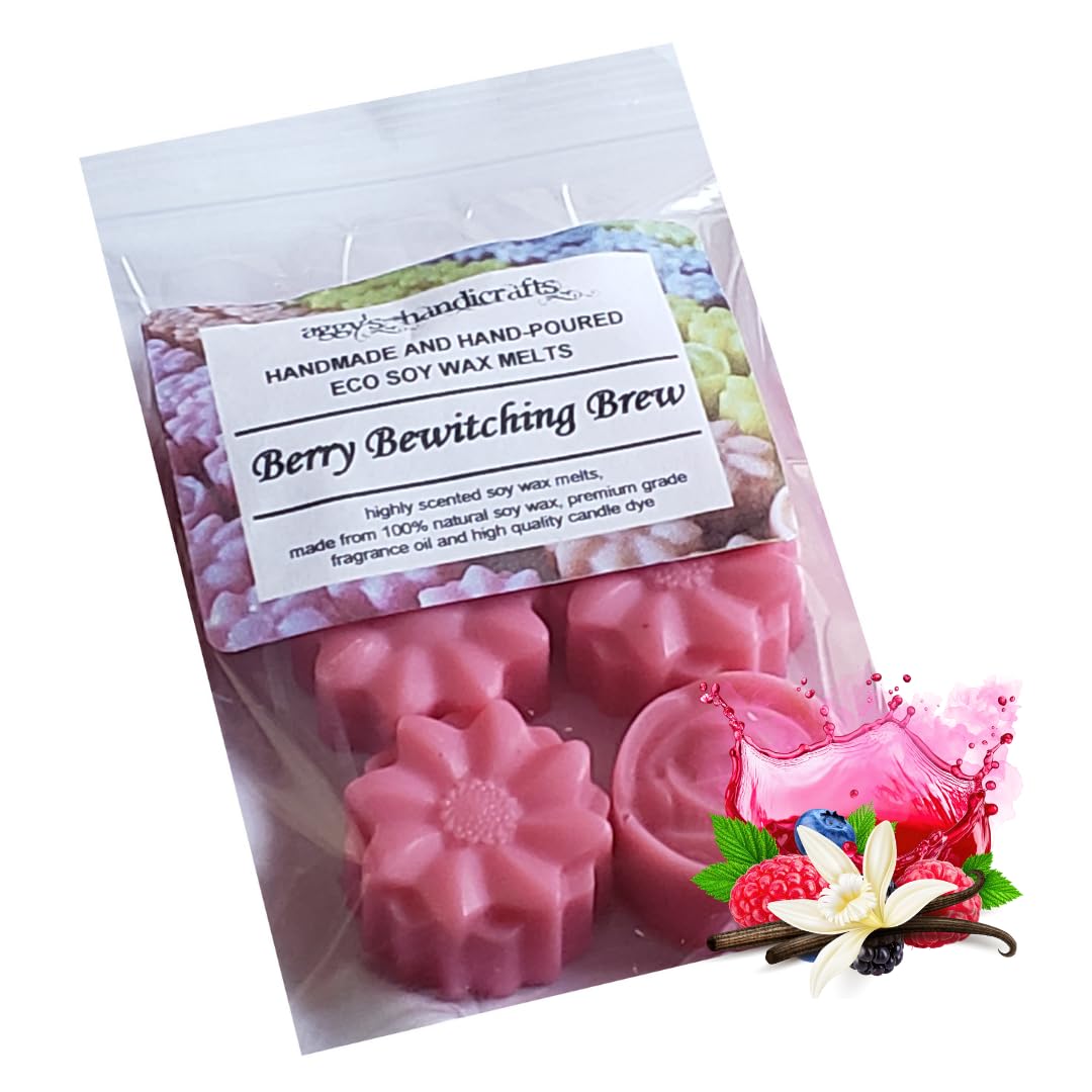 Handmade Highly Scented Soy Wax Melts (Berry Bewitching Brew) — image 1