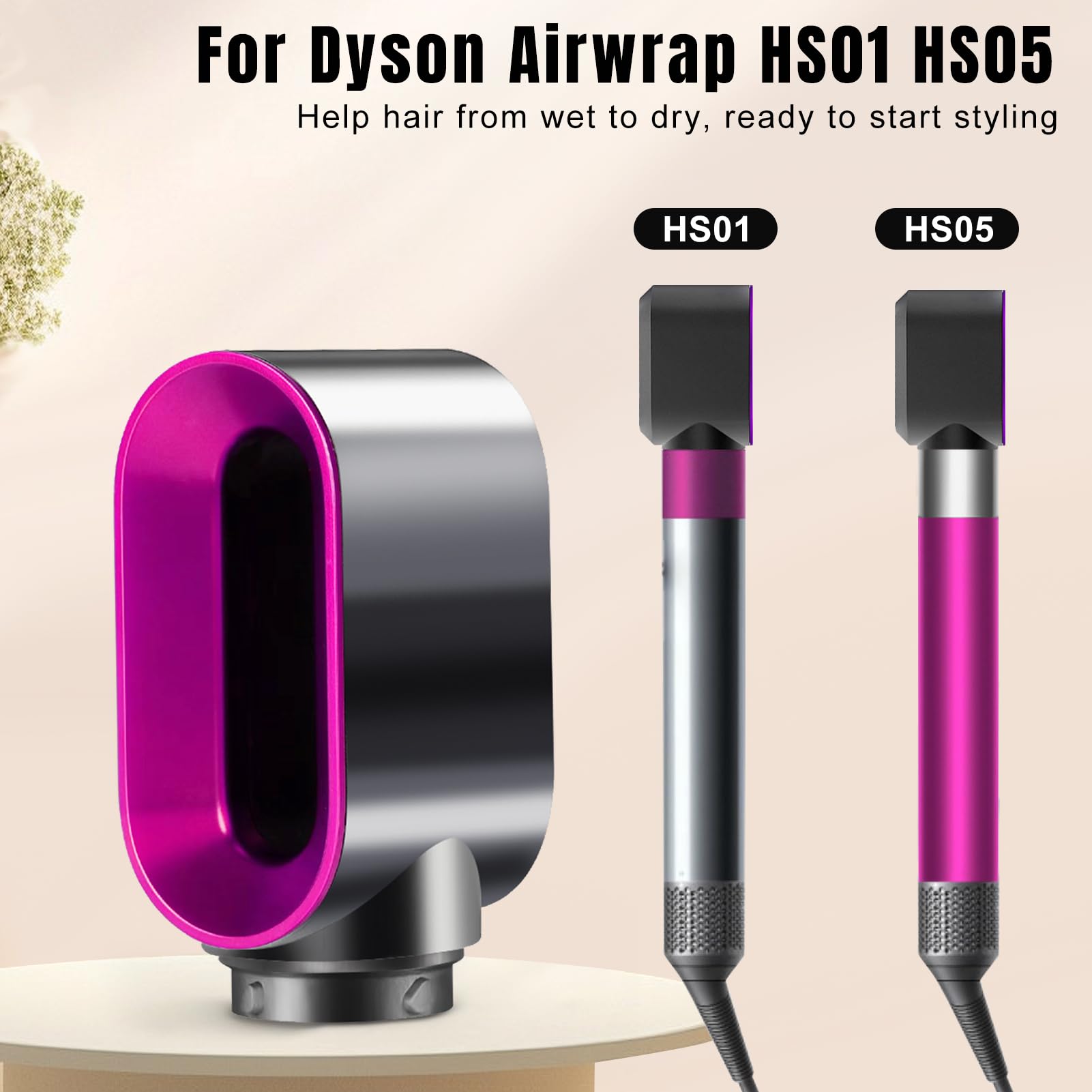 Dyson Airwrap スタイリングバレル付き Amazon | ダイソンエアラップ回転カーリングバレルのヘアスタイル交換