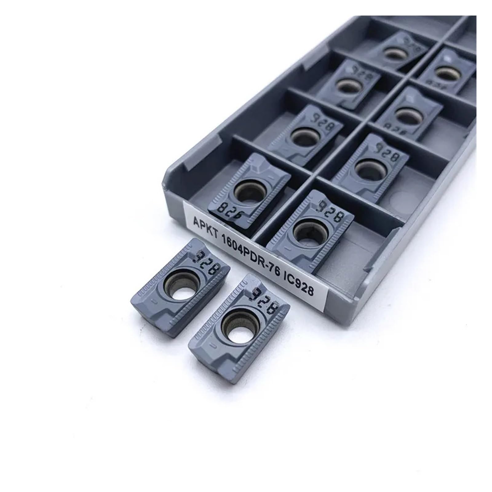 100 SZTUK APKT1604 PDER 76 Płytki węglikowe IC928 CNC Tokarka zewnętrzna Narzędzia