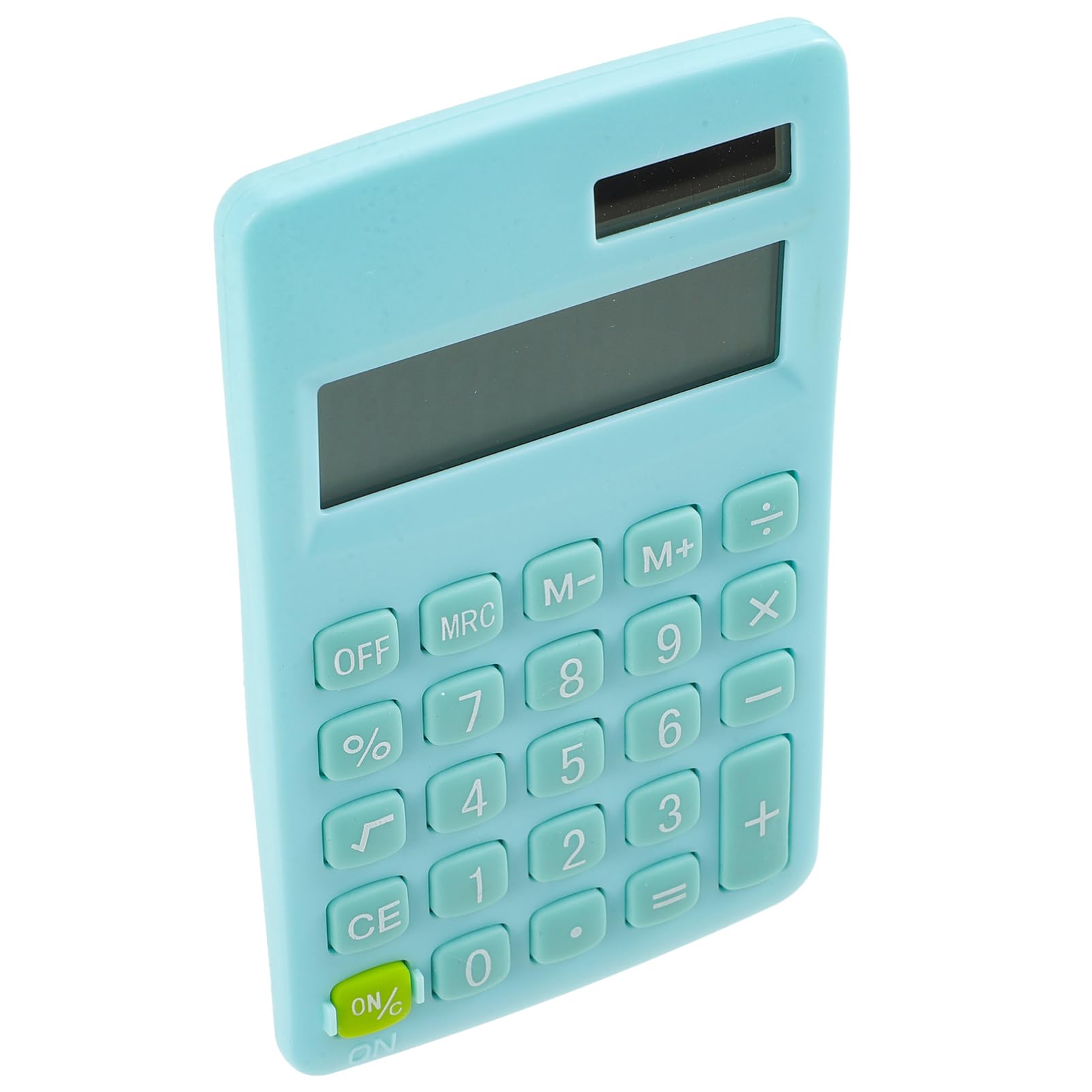 Hemobllo 5pièces Calculatrice Scolaire Portable à Double Alimentation Solaire Et Batterie Calculatrice Colorée pour Étudiants avec Écran LCD Chiffres Outil De Pratique Et Élégant
