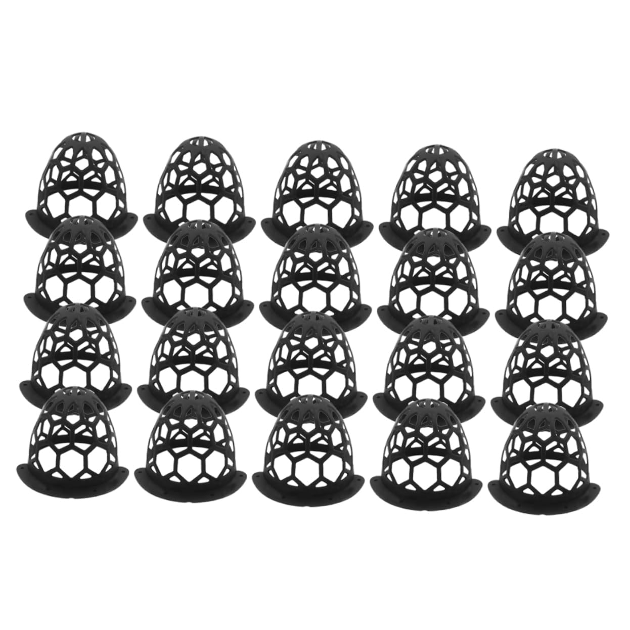 VANZACK Pool Table Net Frame 20pcs Plastic Billiard Table Pockets Easy Install for Boys and Girls Billiards