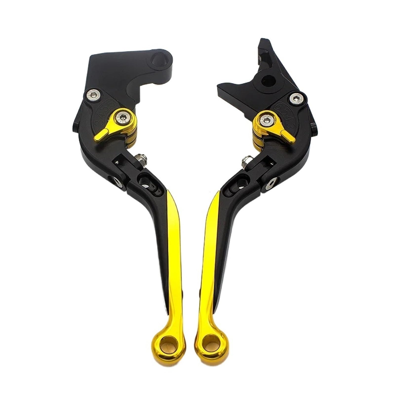 Kkmnaif Yellow Motorbike Clutch Motorcycle Handlebar Brake Clutch Lever For Vfr800 1998-2001 For Cbr1100xx Blackbird 1997-2007