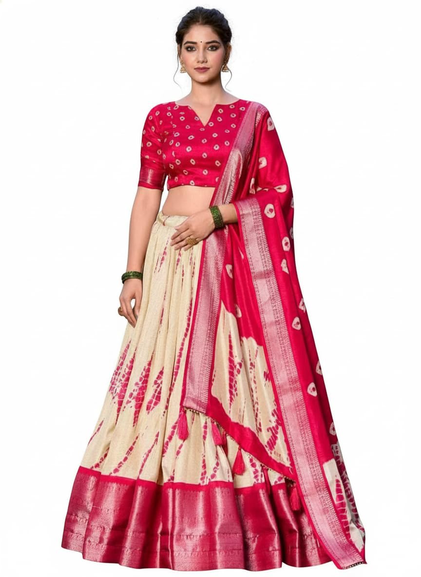 dream crushers Stitched Lehenga Choli For Womens And Girls Dola Silk Fabric With Minakari With Foil Print For Speciel Navratri-picture-13