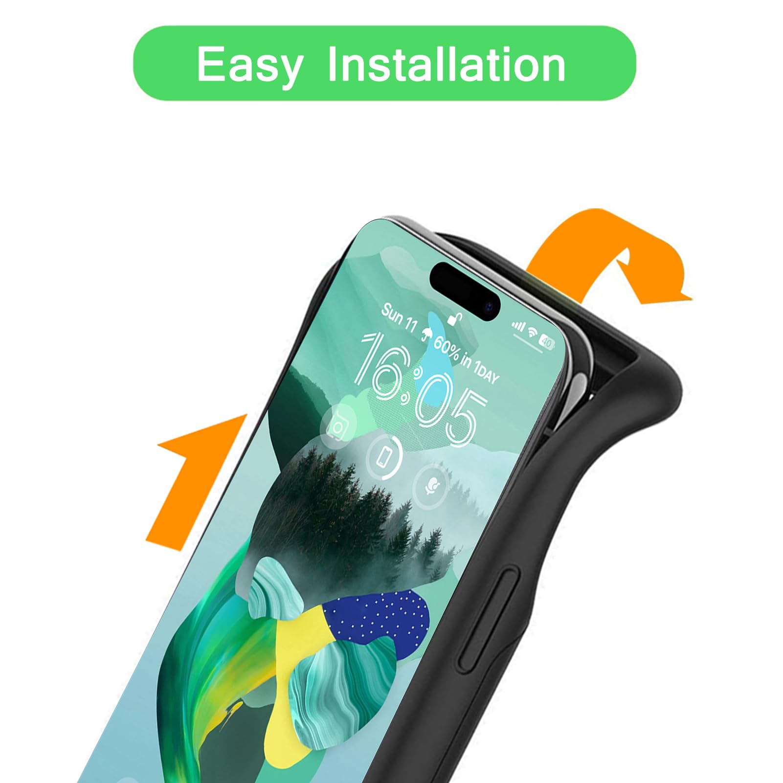 Amazon.com: Wireless Charging Case for iPhone 16 Plus, 12000mAh