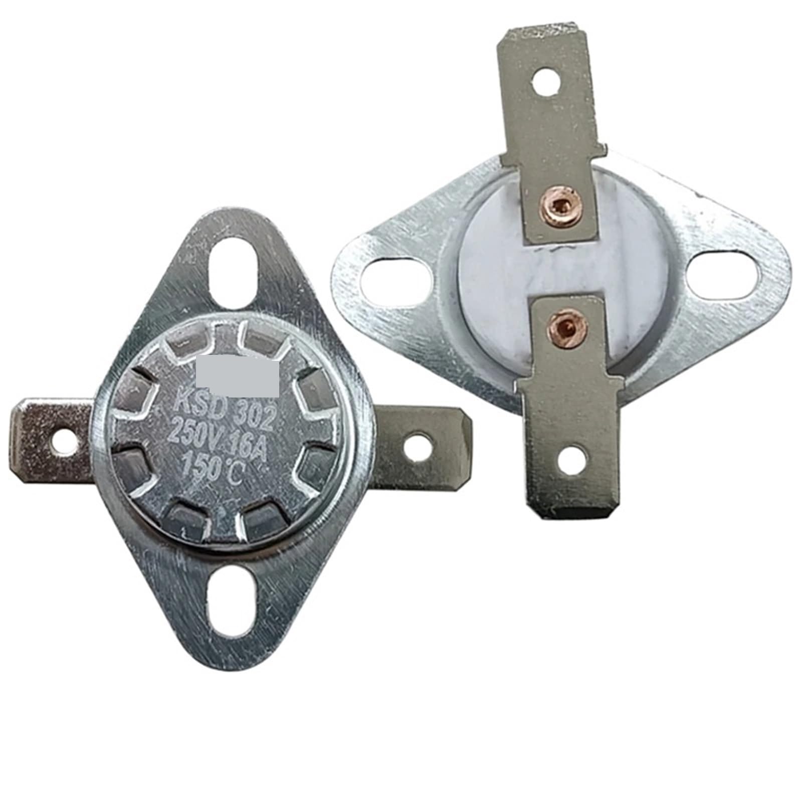2/5/10PCS Thermostat KSD302/KSD301 40-200C 16A 250V C Normally Closed(10PCS-16A-NC,135C)