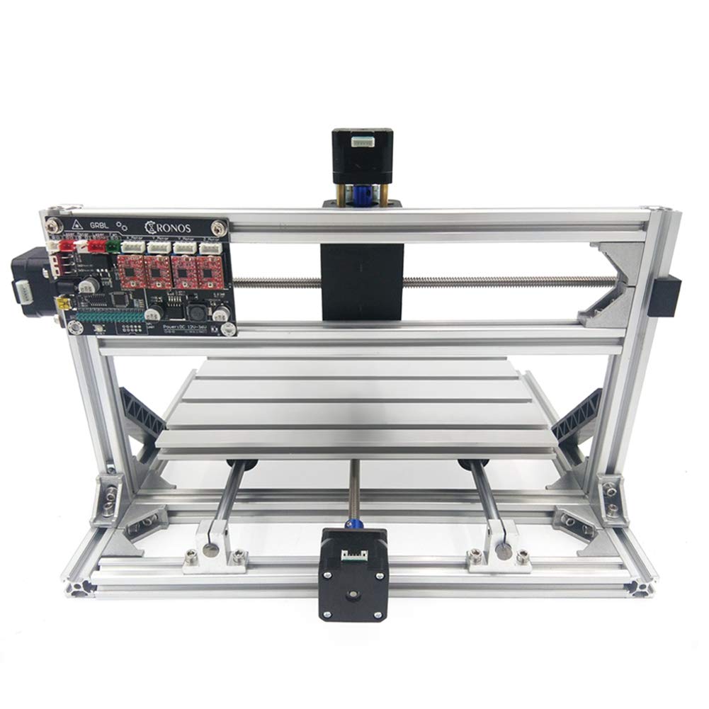 Grabador 2 En 1 De 5500 MW CNC 3018 Grbl Control De Máquina De Grabado, Fresadora De Tallado De PCB De 3 Ejes, Kit De Enrutador CNC con Controlador Fuera De Línea Y Varilla De Extensión Er11 Y 5 Mm