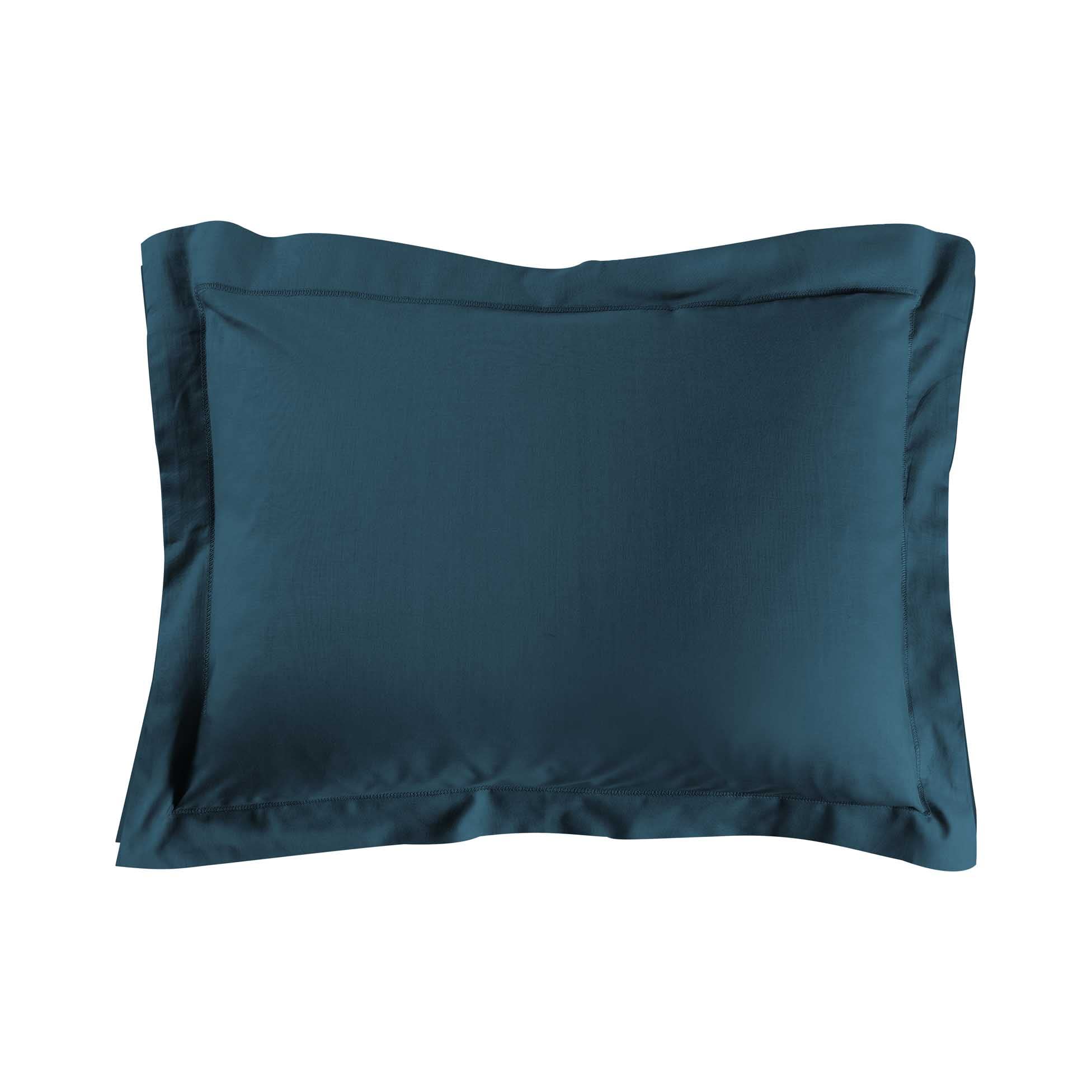 Douceur D'intérieur Blue Pillowcase (50 X 70 Cm) Lina 100% Cotton
