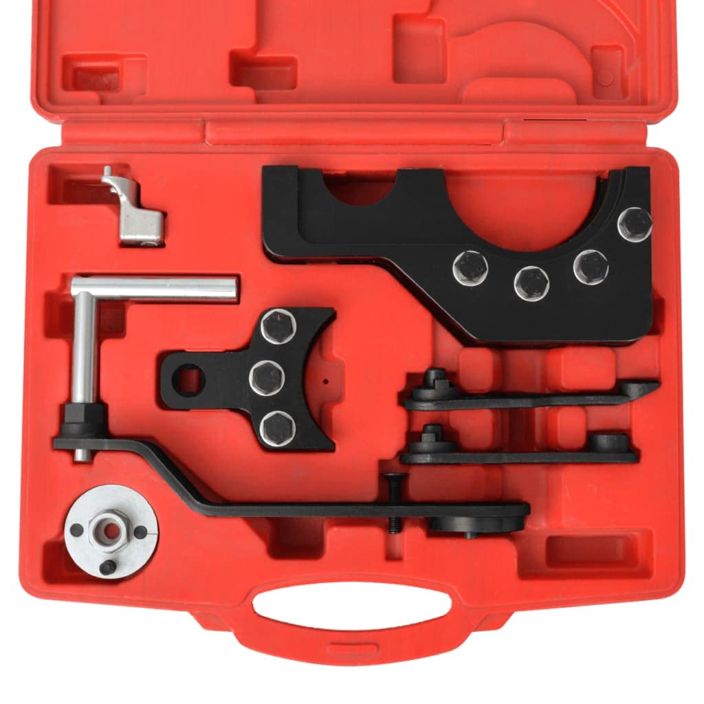 Juego de 8 herramientas de control de motor diésel para VW T5, Touareg, Phaeton 2.5/4.9D TDI PD con maletín, reparación profesional, mantenimiento, mecánica, garaje, vehículo, taller, coche