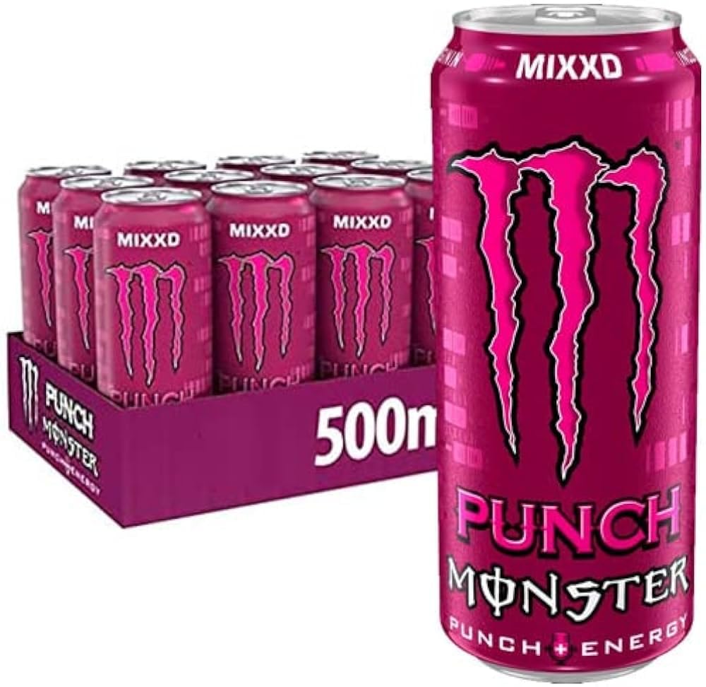 Monsters Energy MIXXD Punch Is Tropical Sensation Punch Packed With a Full Load Of Our Monsters Energy Blend 12 X 500ml (United Kingdom) (B0D7TNSQY5) Amazon Price History, Amazon Price Tracker