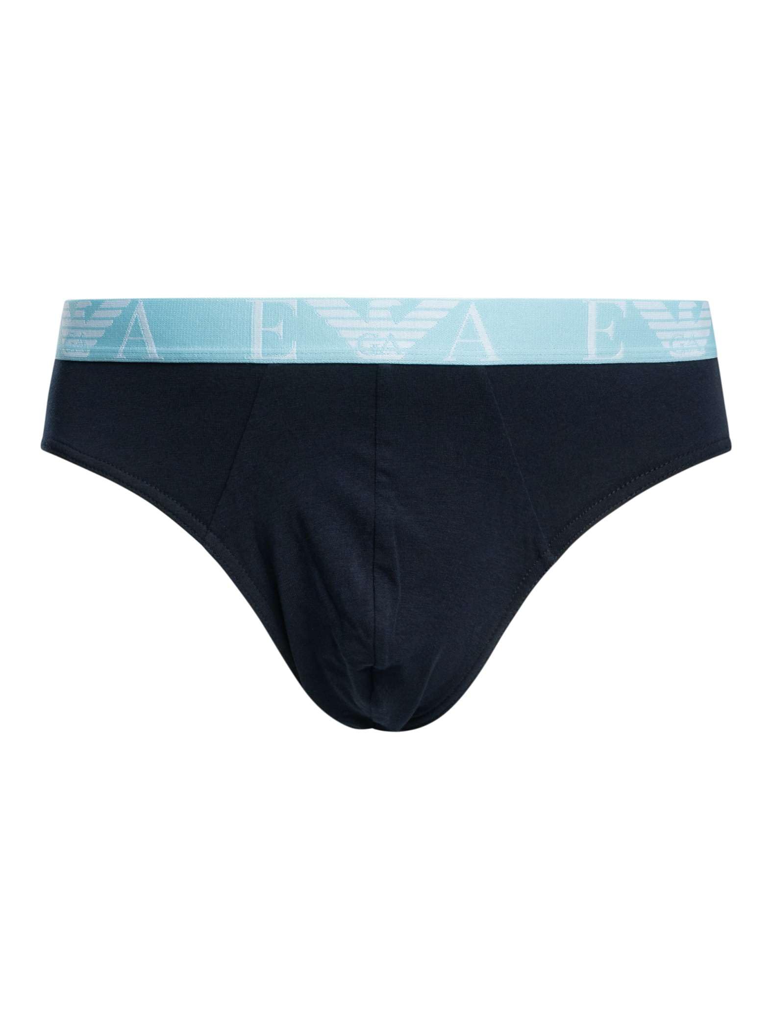 EMPORIO ARMANI Confezione da 3 Slip da Uomo, AR.Blu/AR.Blu/AR.Blu, XXL