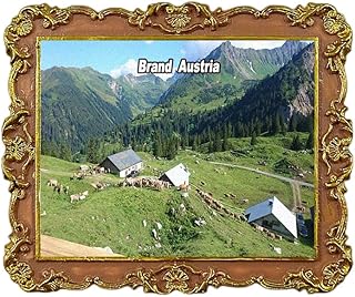 Brand Austria Refrigerator Magnet 3D Travel Souvenir Fridge Decoration Magnetic Sticker Craft Collection