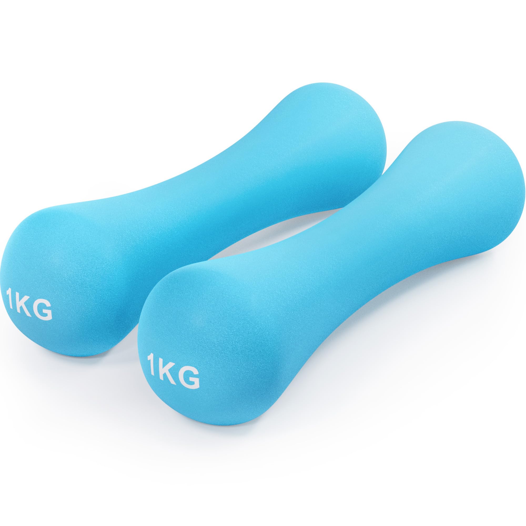 Core Balance Bone Dumbbells Pair Cast Iron Neoprene Coated Hand Weights โ image 1