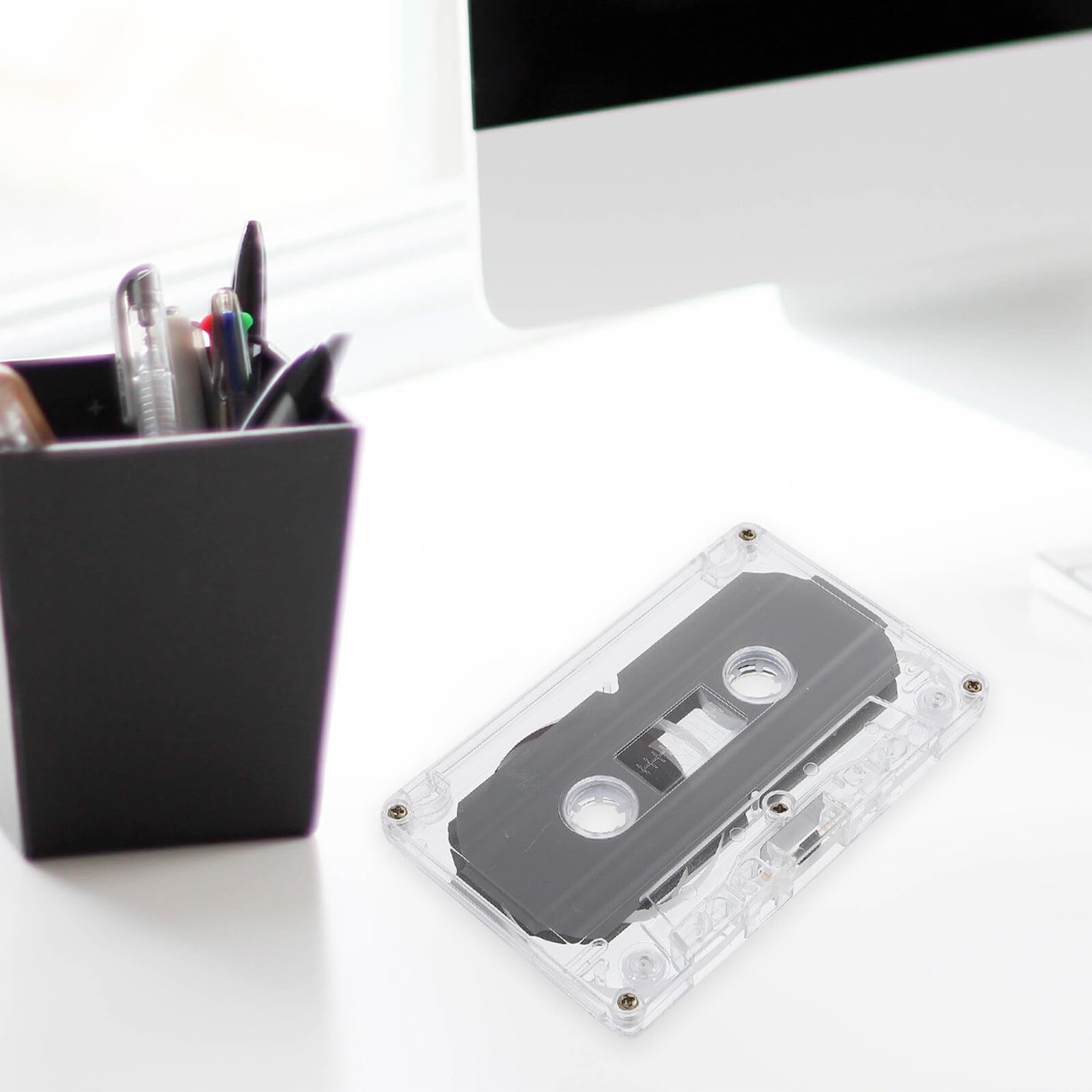 10 Cassette Audio Vuote da 30 Minuti Nastro Audio Fai da Te per Musica Discorsi e Messaggi Decorazione Retrò Cassetta Compatta per Registrazioni Portatili e Progetti Creativi