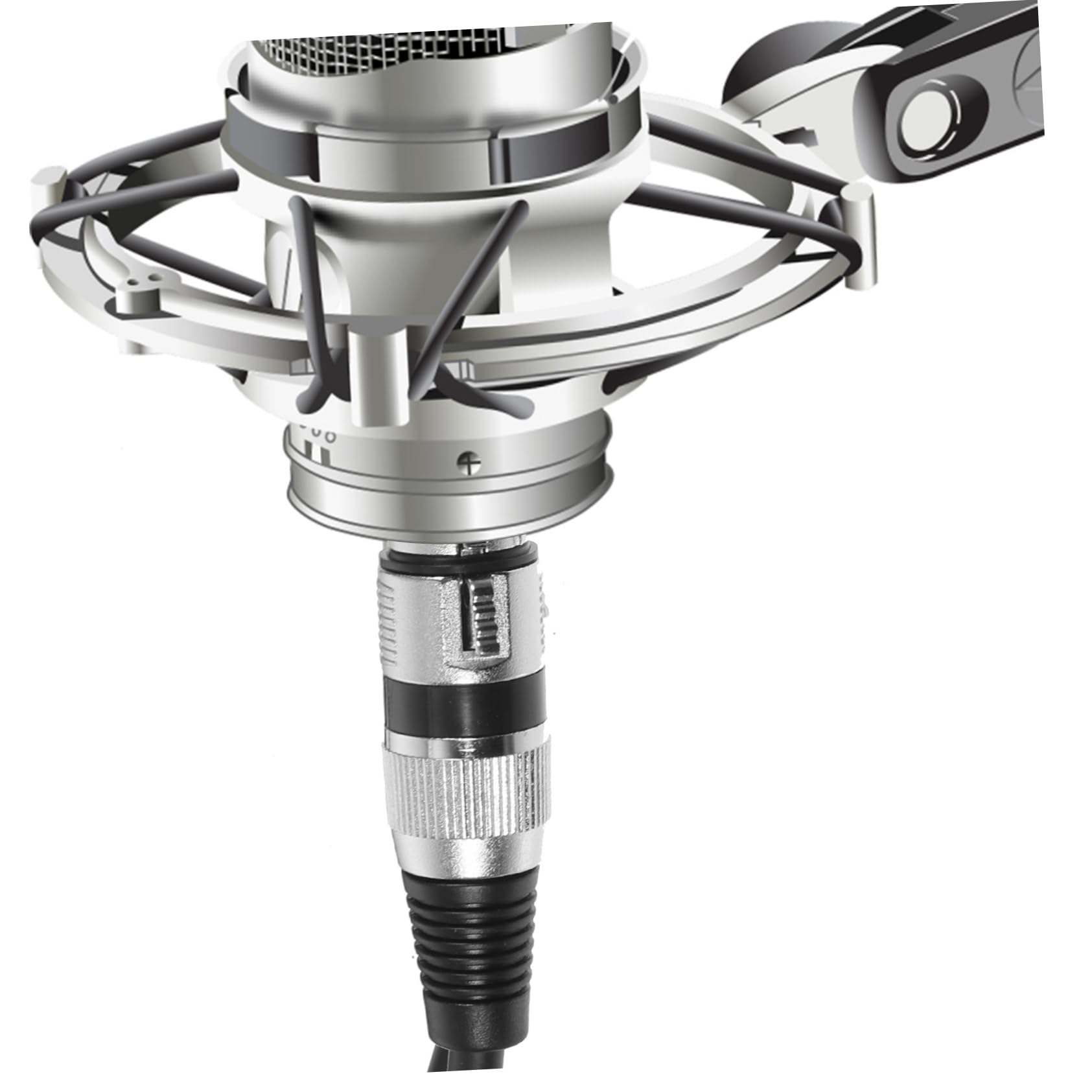 ERINGOGO Microfono Cavo Audio 0,5 M Xlr 3 Pin Cavo Maschio a Femmina Compatibile Sistemi Audio Professionali Set da 6 Pezzi per Registrazione e Spettacoli
