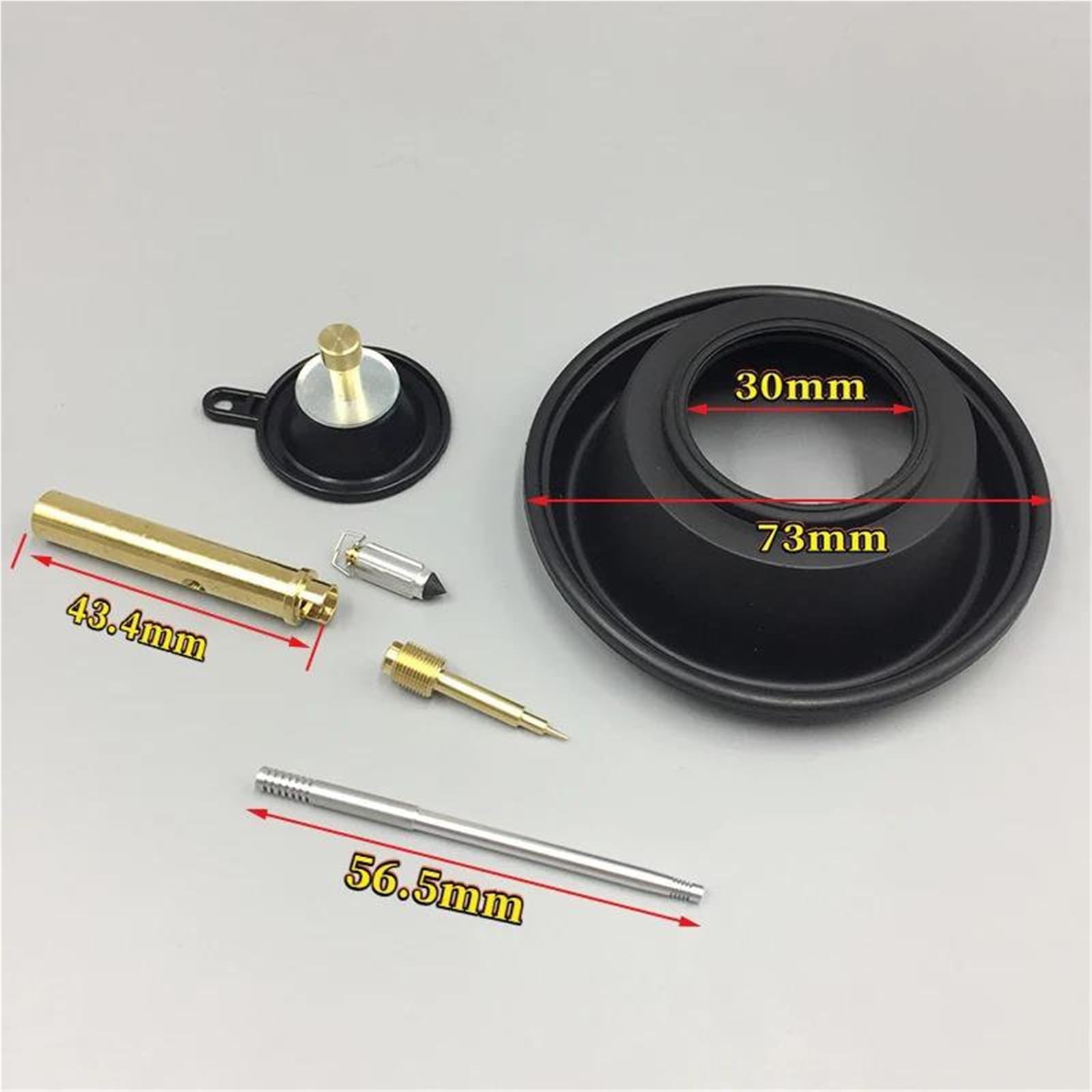 Kit De Reparación Carburador Motocicleta para TDM850 1991-1999. Incluye Diafragma Vacío, Émbolo Y Juntas Herramientas Riparazione Carburador(Conjunto 1)