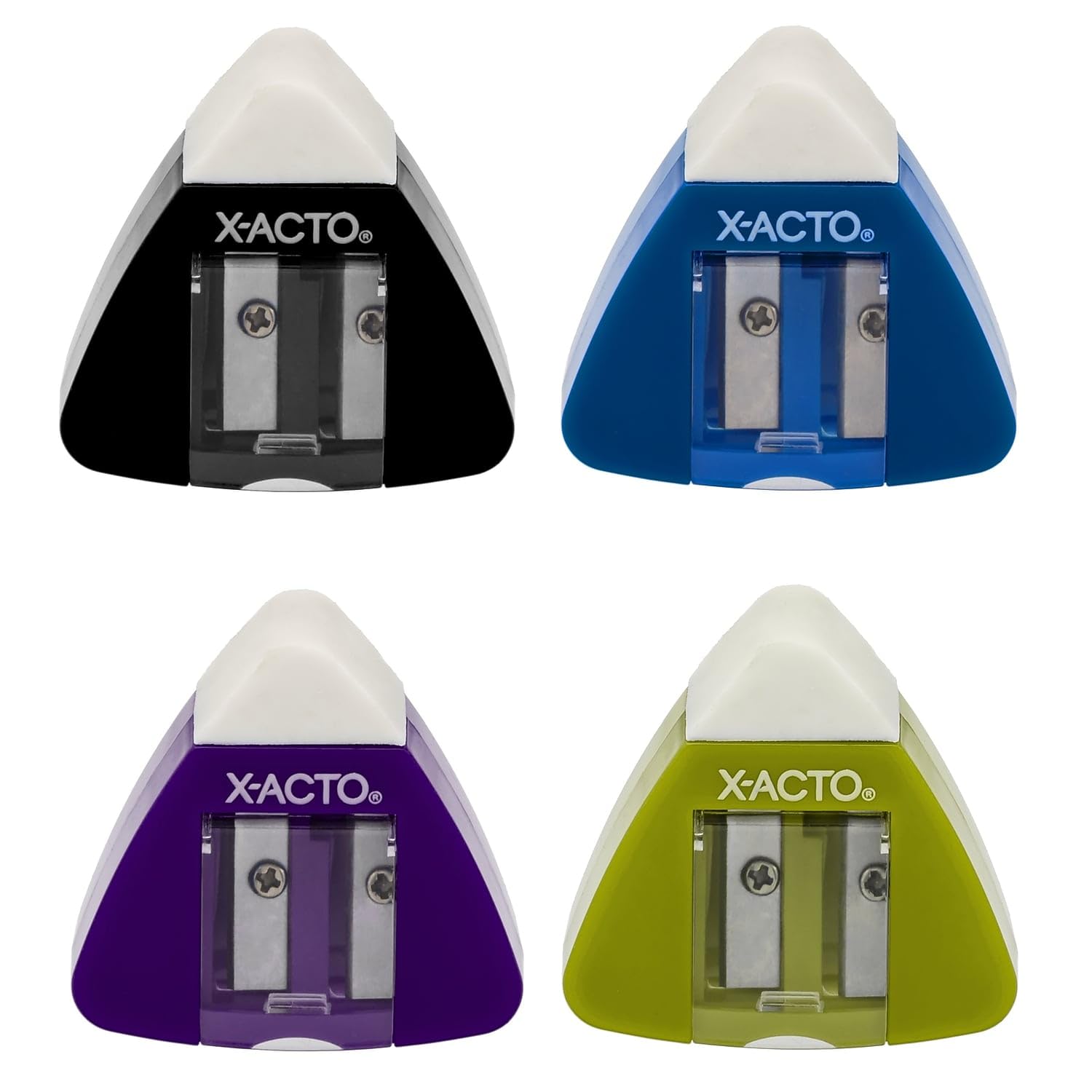 Amazon.com : ELMERS X-Acto Pencil Sharpener with Eraser