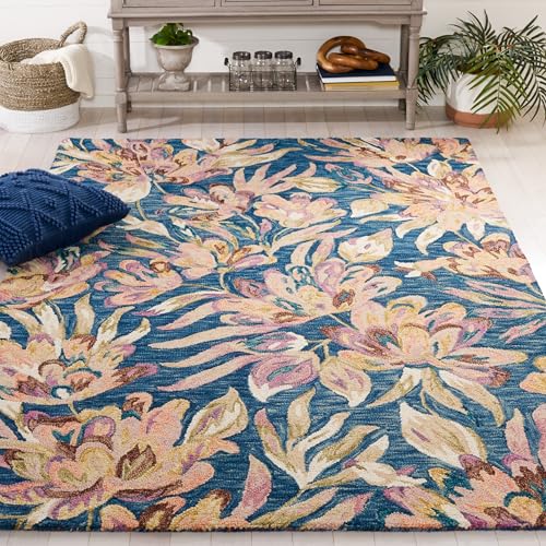 Image of Hand Tufted Premium Rug Premium Wool Carpet for Living Room Bedroom and Hall Size 8x10 Feet Color Multi