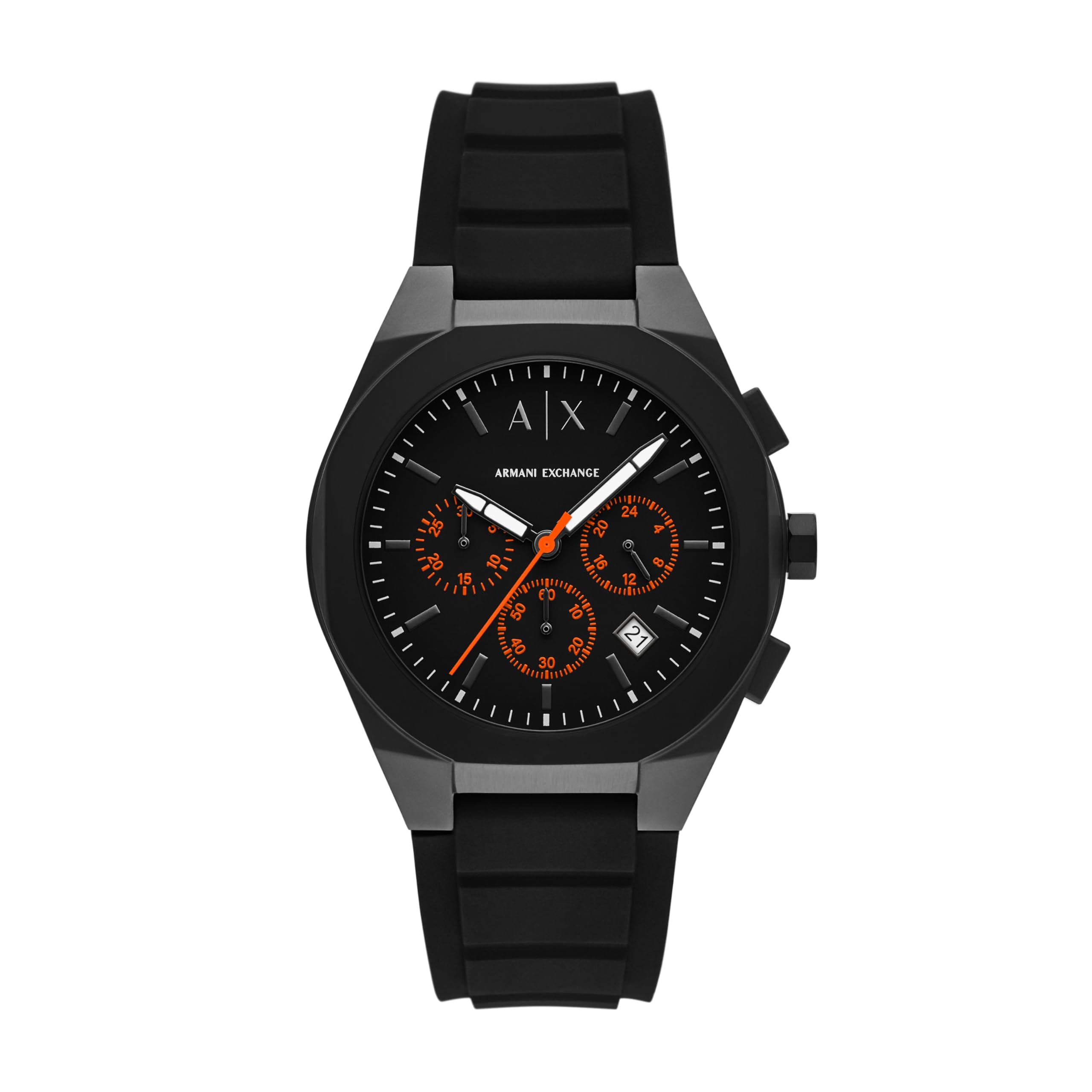 Armani Exchange AX4198 Black Watch back view