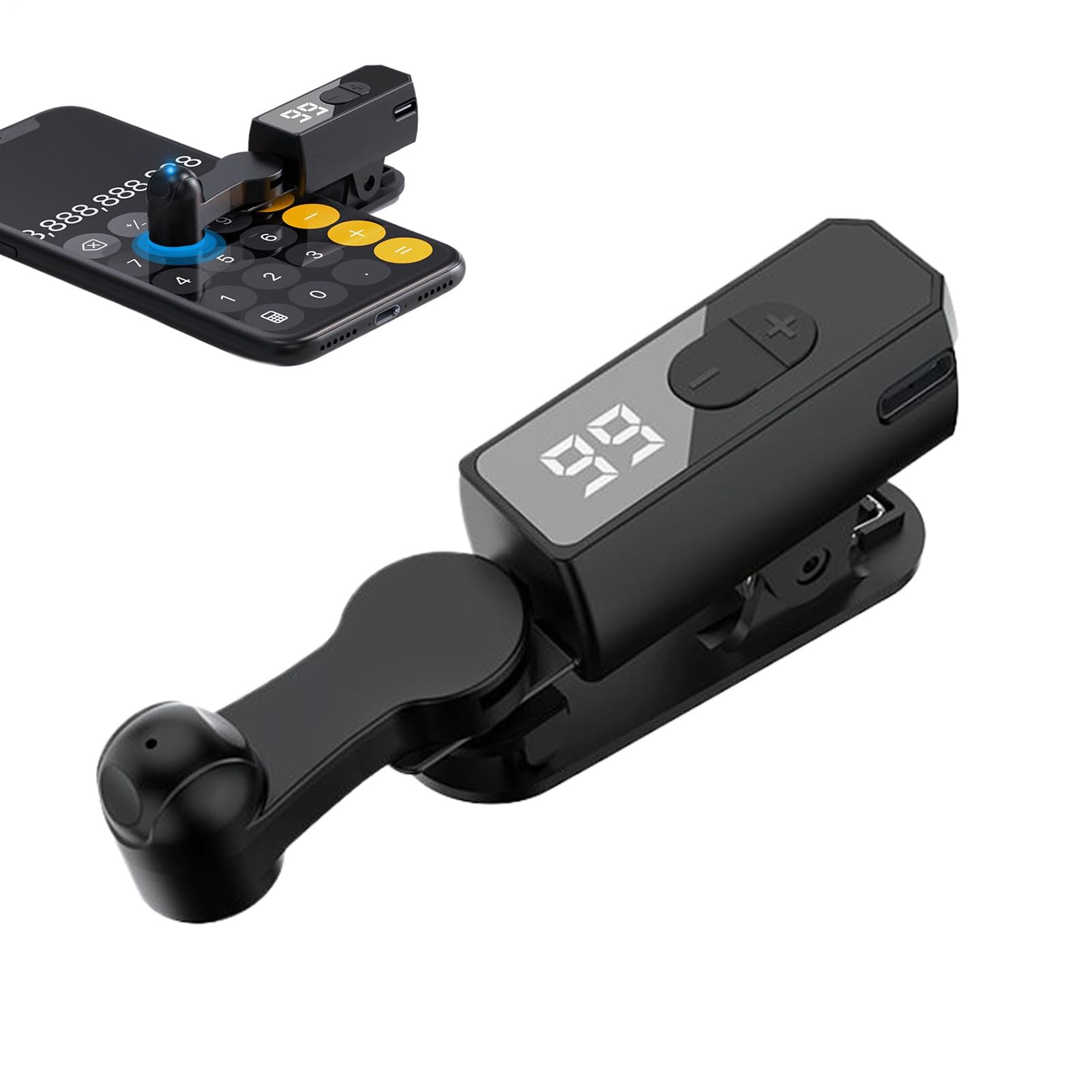 Clicker Automatique pour téléphone Portable – Tapper d'écran Automatique pour Smartphone, Doigt de Simulation réglable à 107 Vitesses pour Les diffusions en Direct, Les tâches de récompense