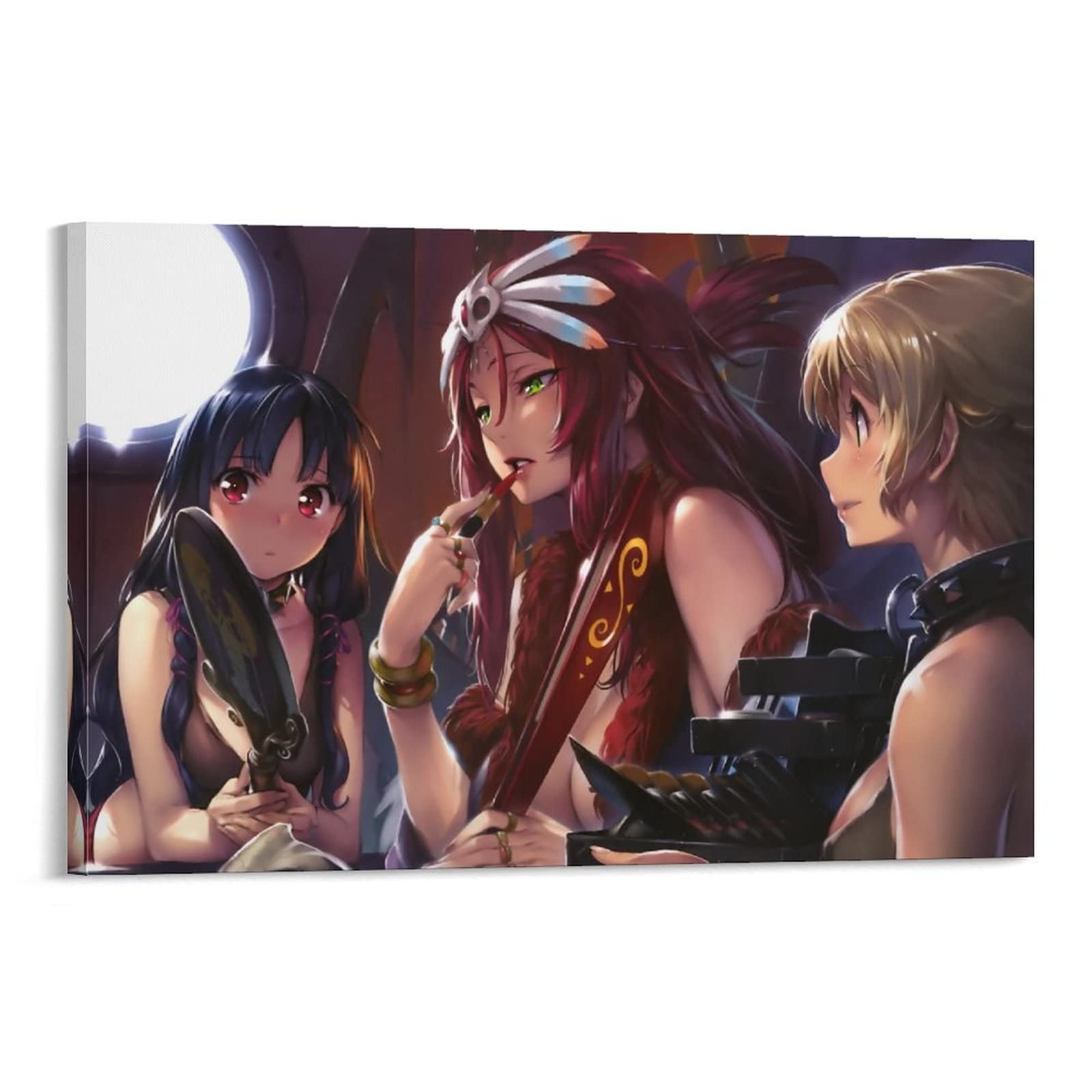 SDFGHAnime Gargantia on The Verdurous Planet Girls Canvas Art Poster And Wall Art Picture Print Modern Family Bedroom Decor Posters 24x36inch(60x90cm)