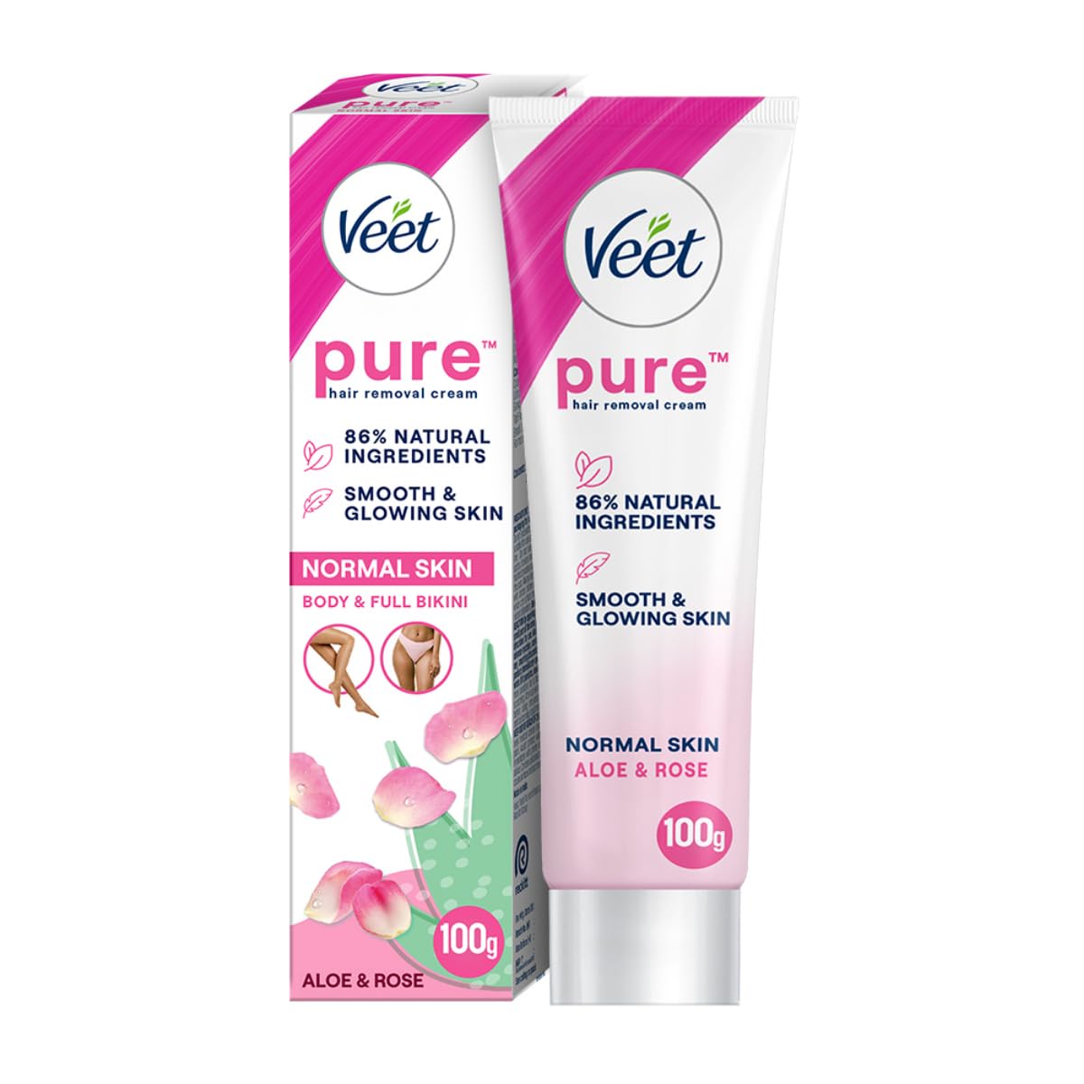 Silk & Fresh Hair Removal Cream, Normal Skin -100g, Pack Of 1