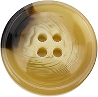 Vista 9 de 10 UNIDADES de Botones de Resina con 4 Agujeros, Redondos, con Patrón, Botones Planos para Costura, Botones Favoritos, Botones Básicos para Ropa