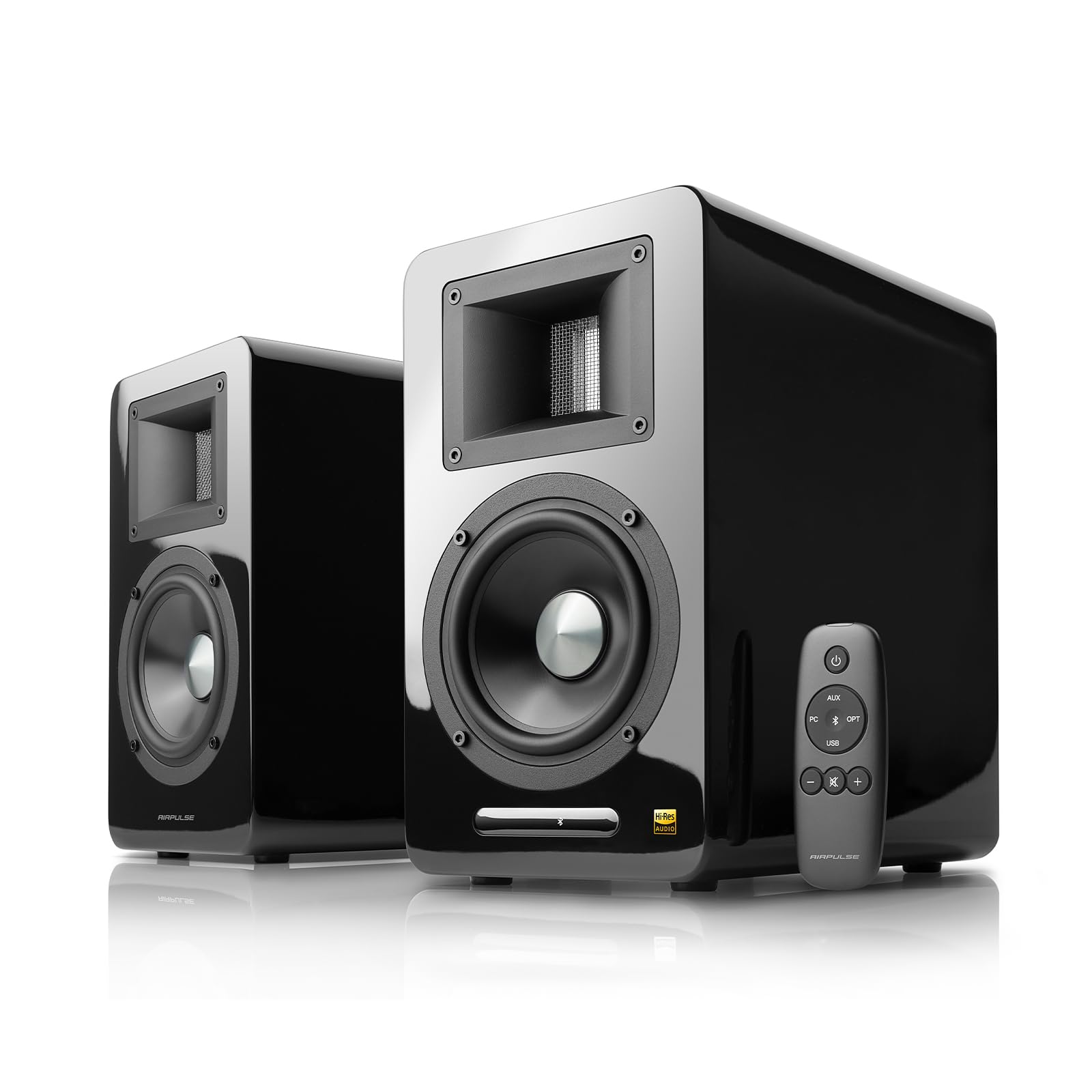 Amazon.co.jp: Airpulse A100 ブックシェルフスピーカー アクティブ