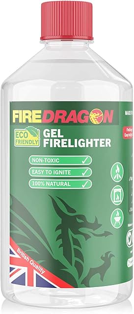 Fire Dragon Gel Firelighter-Transparent 1 litre