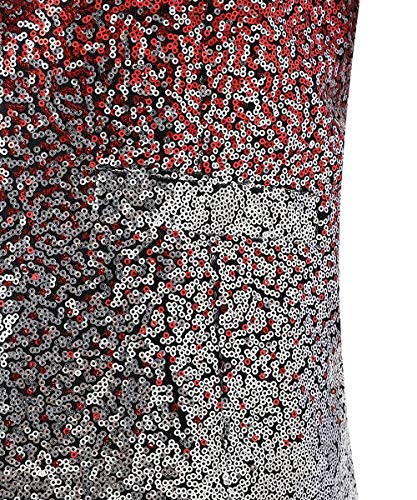 Men's Shiny Sequin Suit Vest Fashion Slim Fit Business Dress Suit Vest Waistcoat4